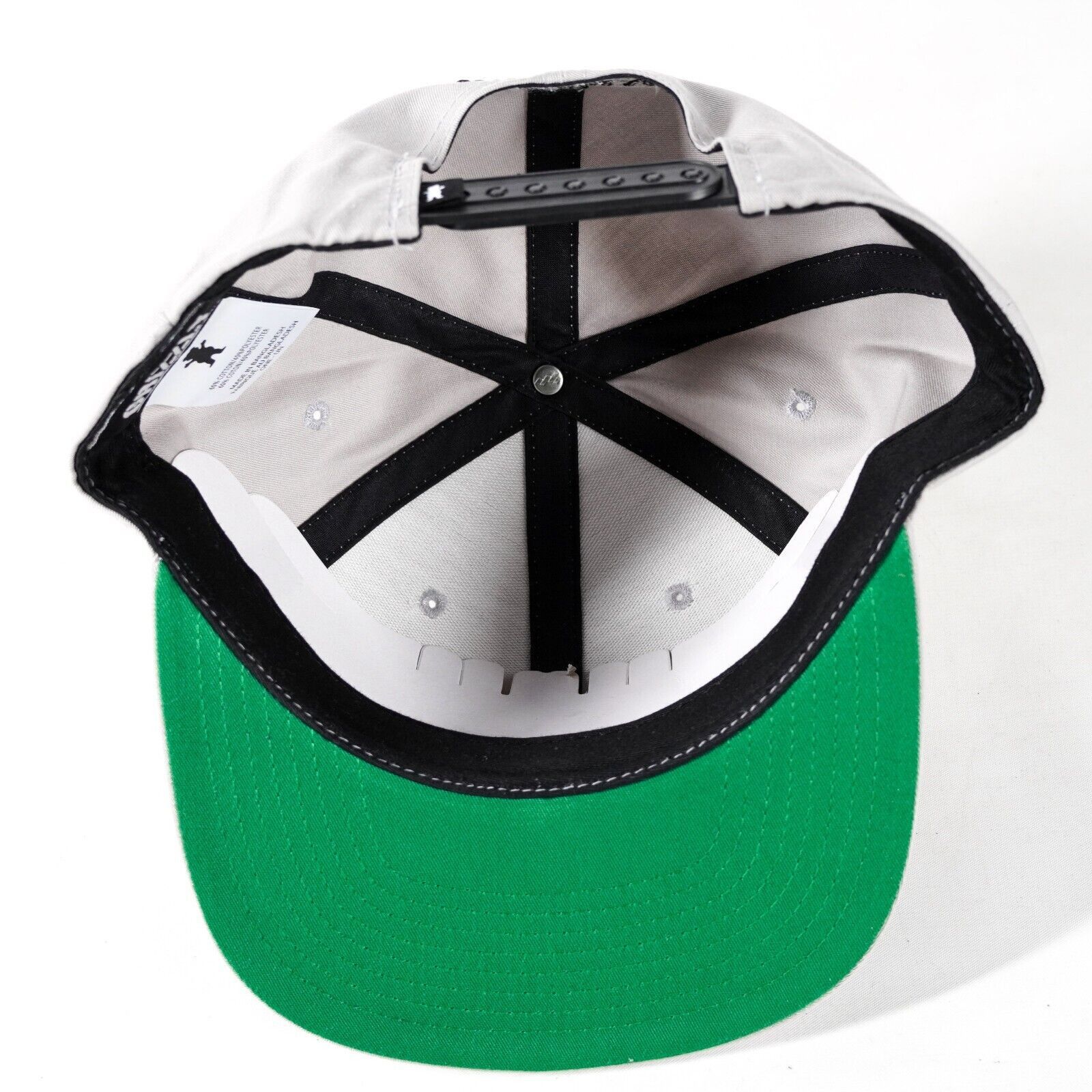Other Grizzly Bear Animal Crown Baseball Hat Visor Cap Gray Black Size ONE SIZE - 7 Thumbnail