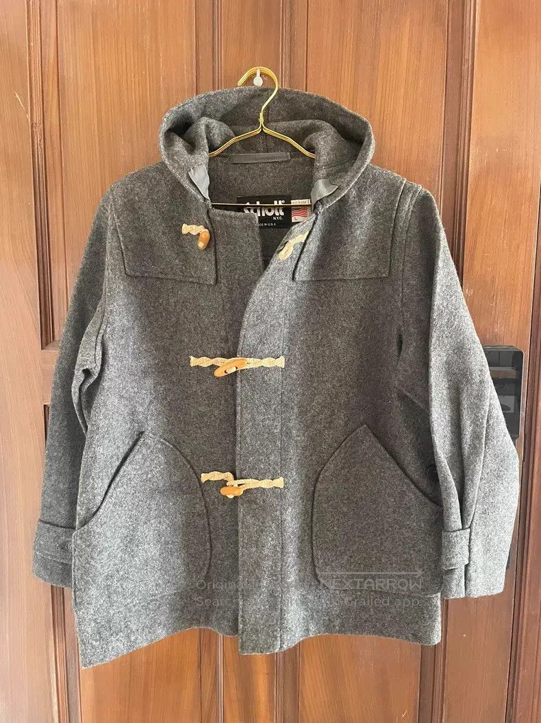 Schott Schott Wool coat Size L / US 10 / IT 46 - 2 Thumbnail