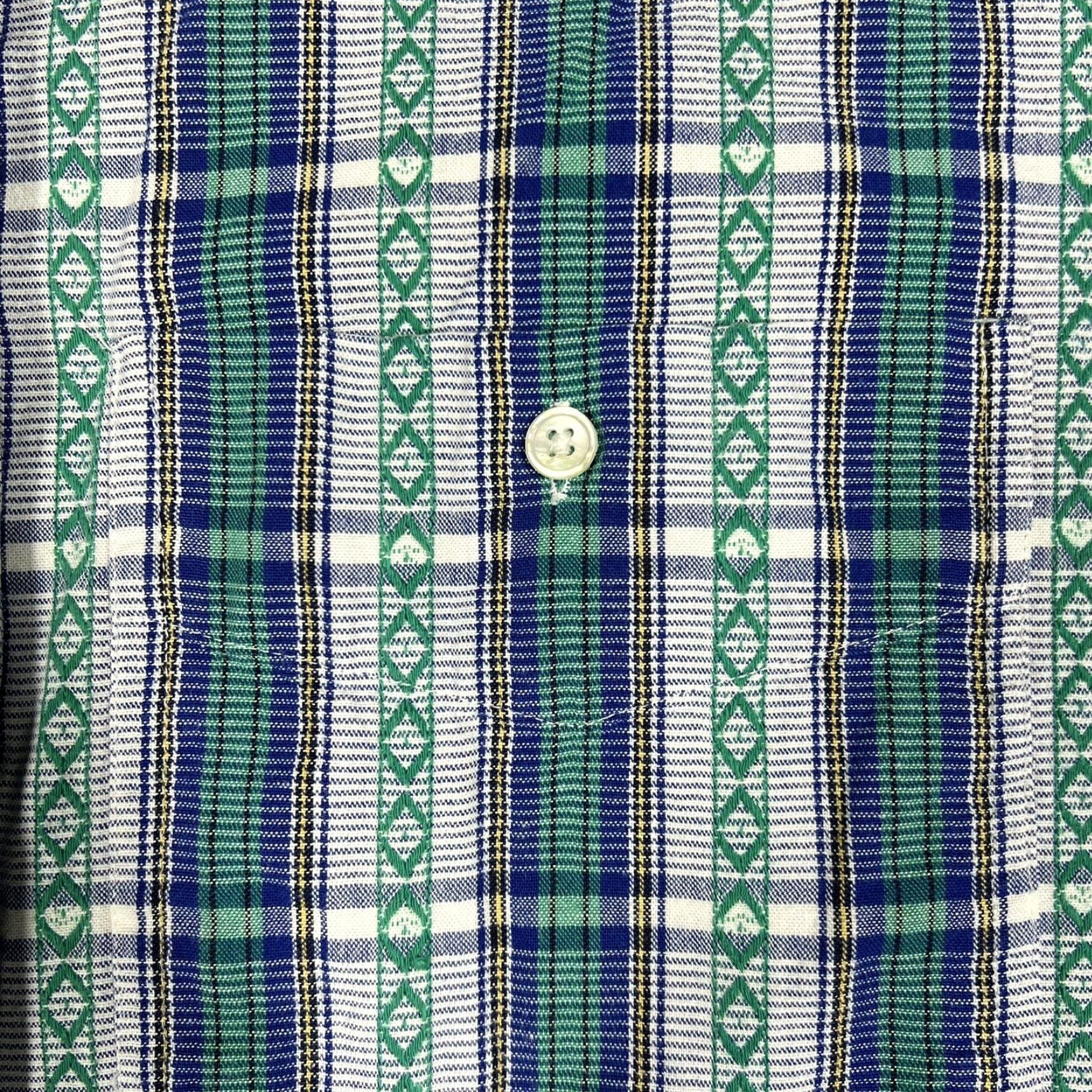 Lee VINTAGE Lee Women’s Western Cowboy Shirt Long Sleeve Button Up Size Small Green Size S / US 4 / IT 40 - 5 Thumbnail