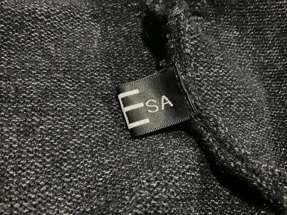 Japanese Brand 🔥70s Italian Designer Rebesa Knit Boxer Hood Laces Up Mohair Size US XL / EU 56 / 4 - 9 Thumbnail