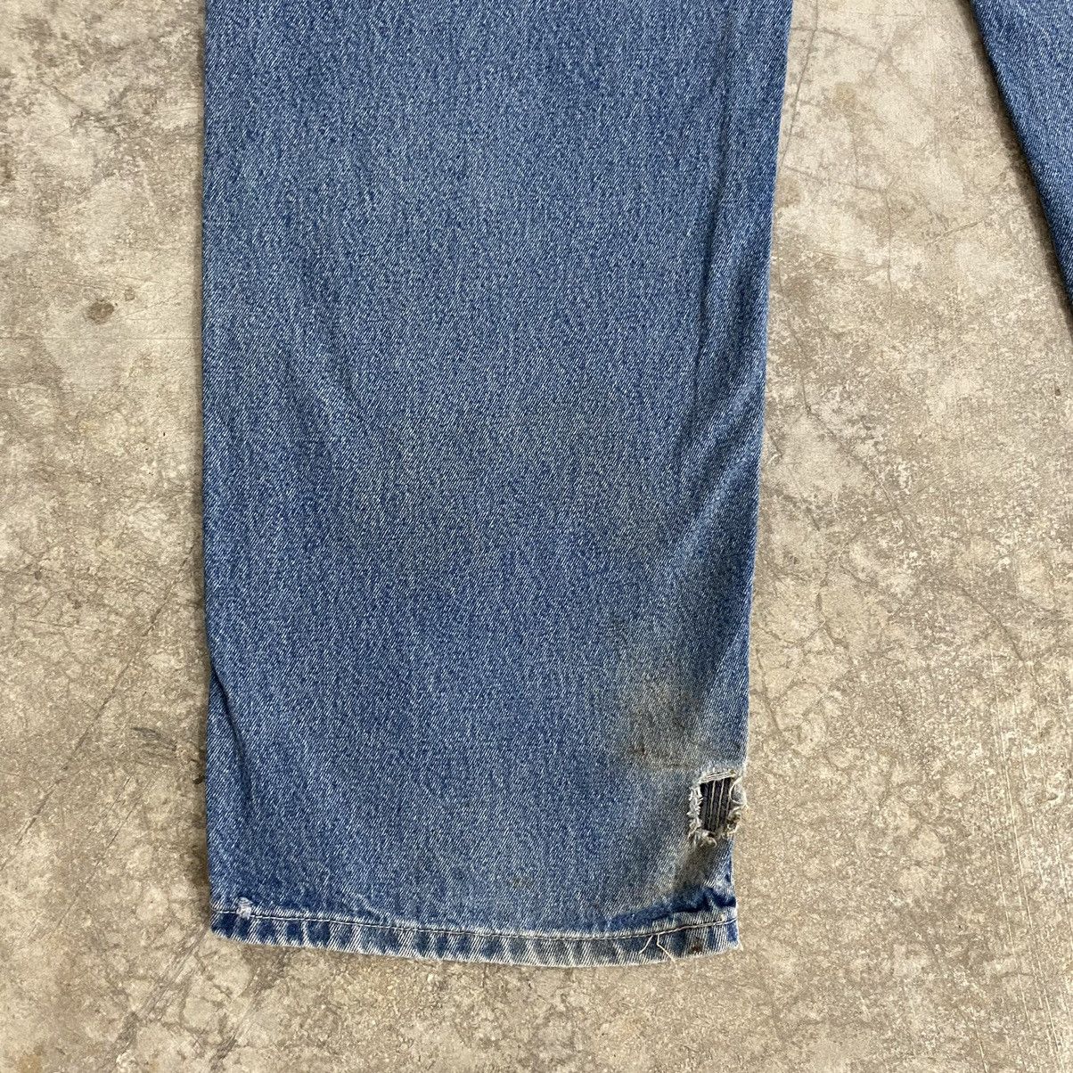 Carhartt Vintage Carhartt Faded Blue Carpenter Work Denim Jeans Size US 30 / EU 46 - 18 Thumbnail