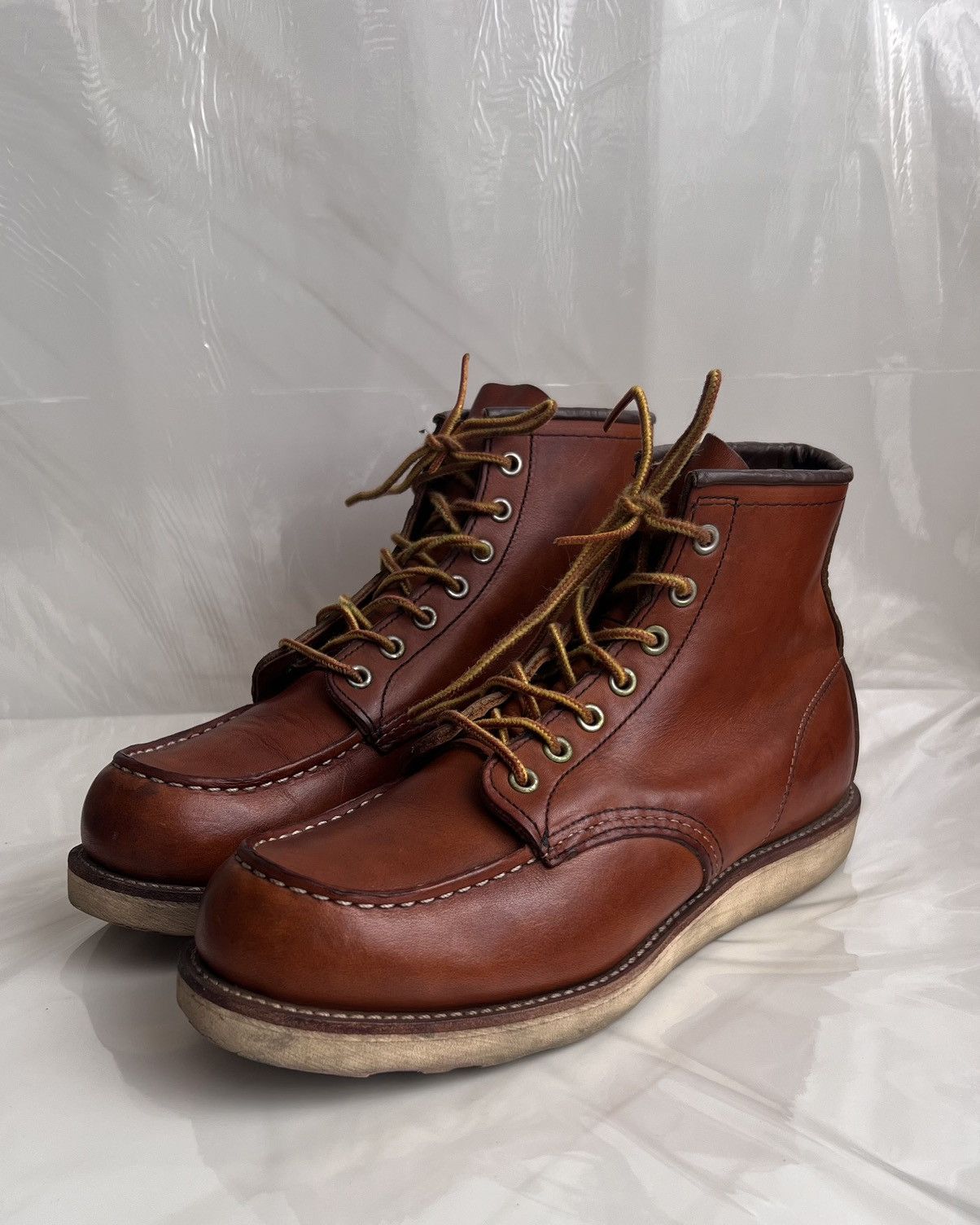 Red Wing Red wing #875 moc toe brown leather boot size 8.5 D Size US 8.5 / EU 41-42 - 3 Thumbnail