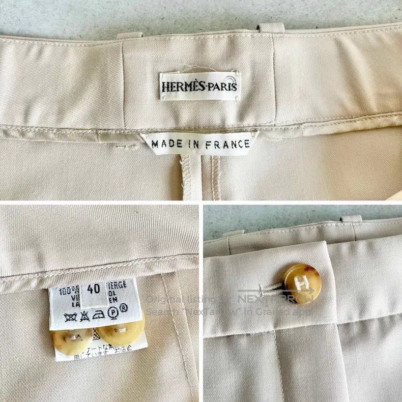 Hermes Hermes Margiela Period 100% Wool Pants Size 26" / US 2 / IT 38 - 5 Thumbnail