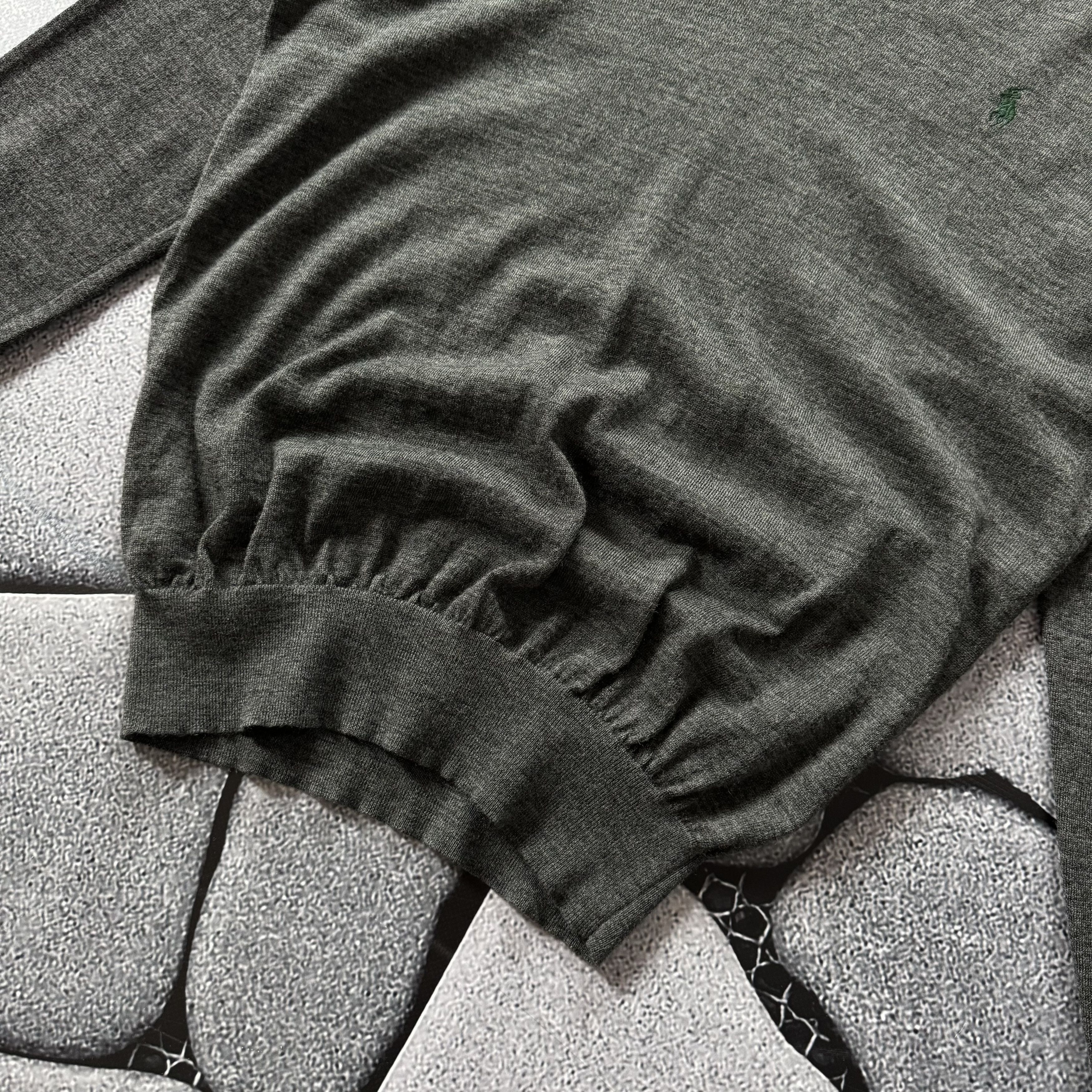 Polo Ralph Lauren POLO RALPH LAUREN V NECK WOOL SWEATER SLIM FIT Size US M / EU 48-50 / 2 - 6 Thumbnail