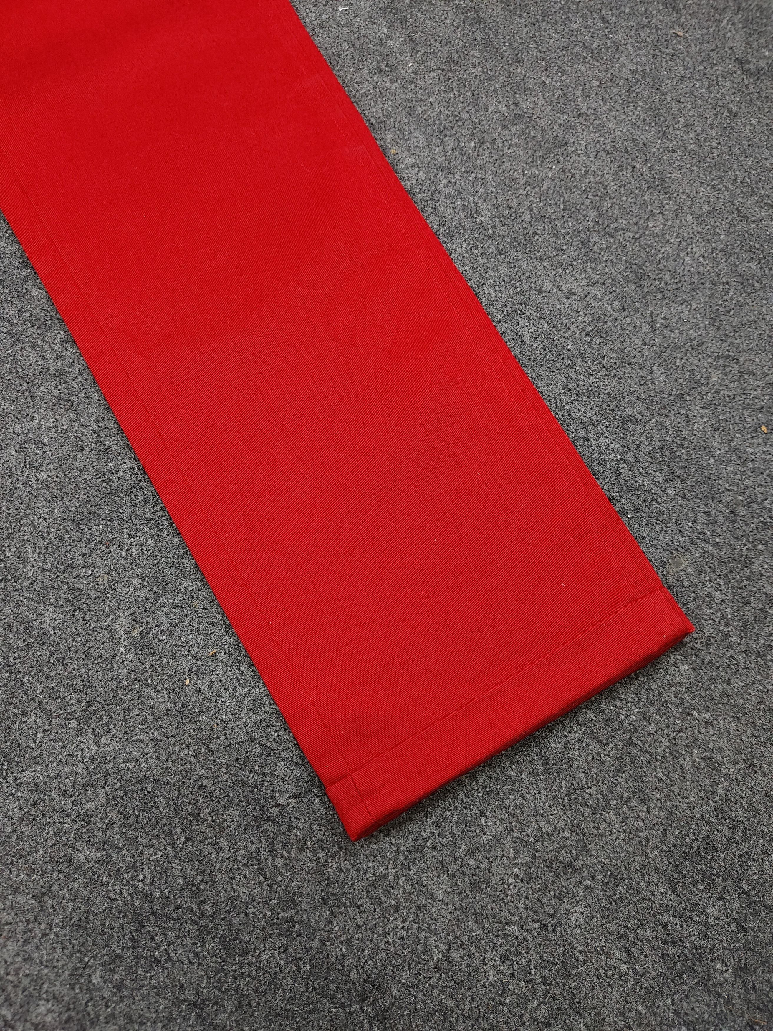 Marni Marni- Minimalism Blood Red Tailored Trousers Size US 31 - 3 Thumbnail