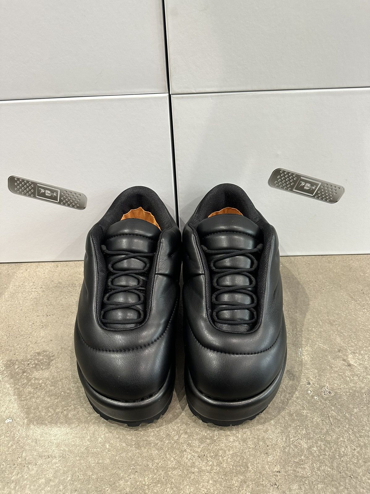 PDF PDF - Nuvola Pluto Leather Sneakers Black Size US 12 / EU 45 - 2 Thumbnail