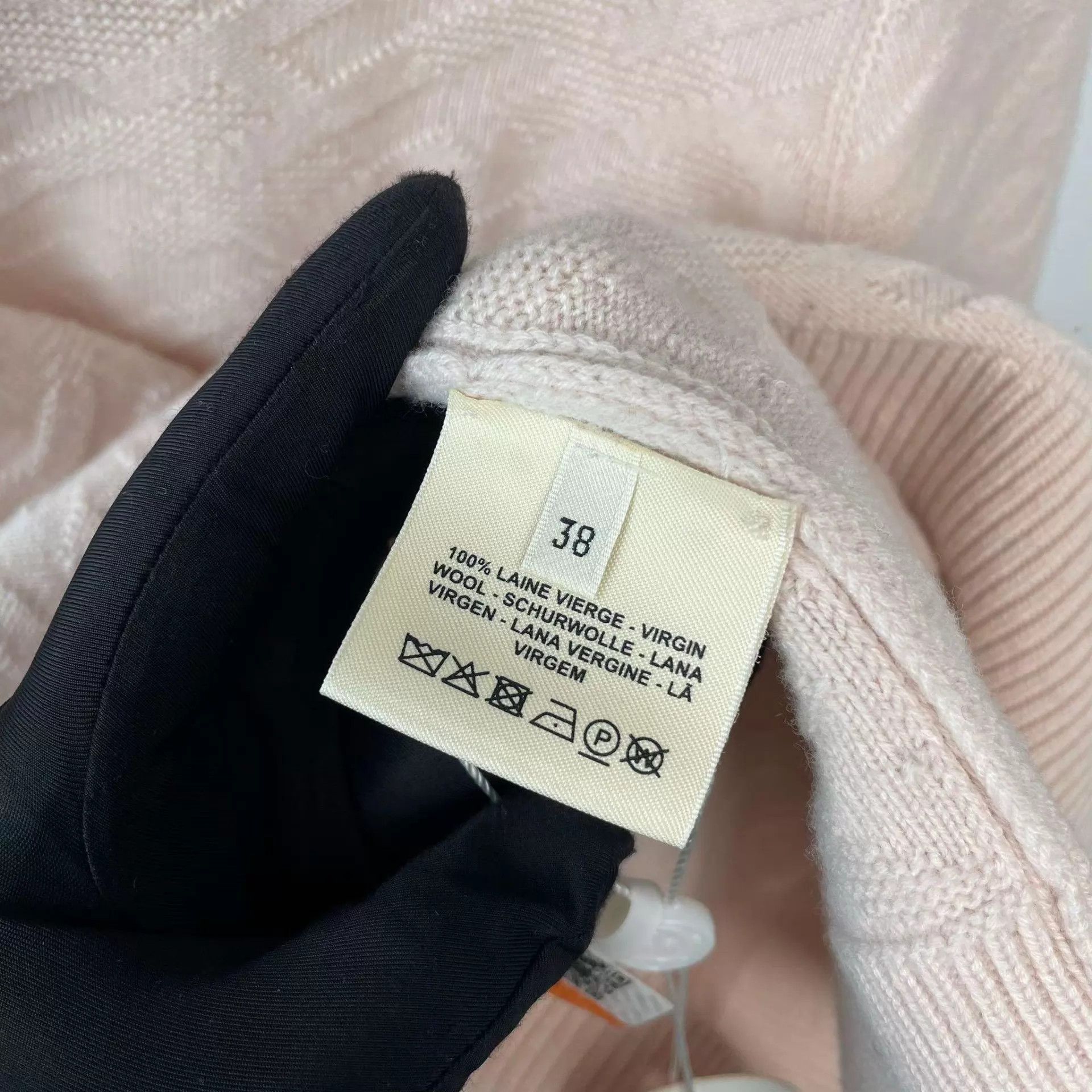 Hermes Hermès Pink Knit Sweater 38 260314YXYHR02 Size S / US 4 / IT 40 - 4 Thumbnail