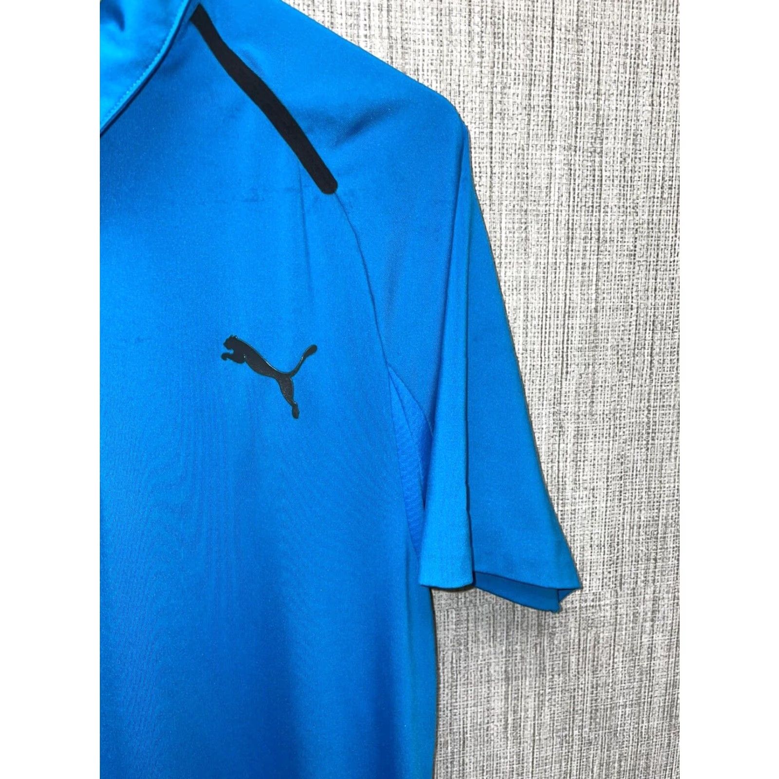 Puma PUMA Golf Polo Light Blue Mens M Size US M / EU 48-50 / 2 - 3 Thumbnail