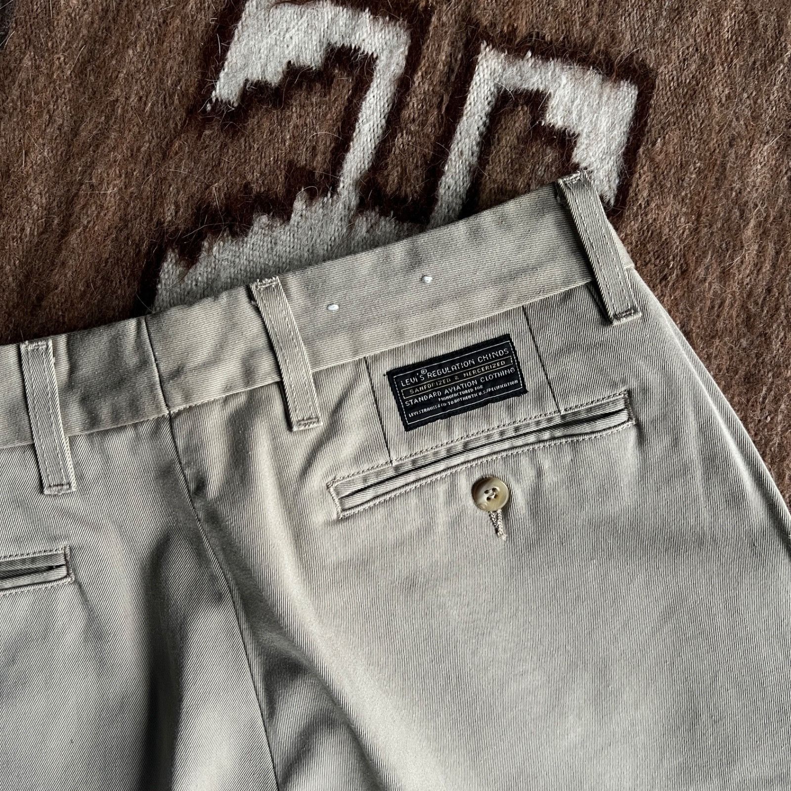 Levi's Levi’s Regulation Chinos Vintage Military Pants 9786AC Size US 32 / EU 48 - 4 Thumbnail