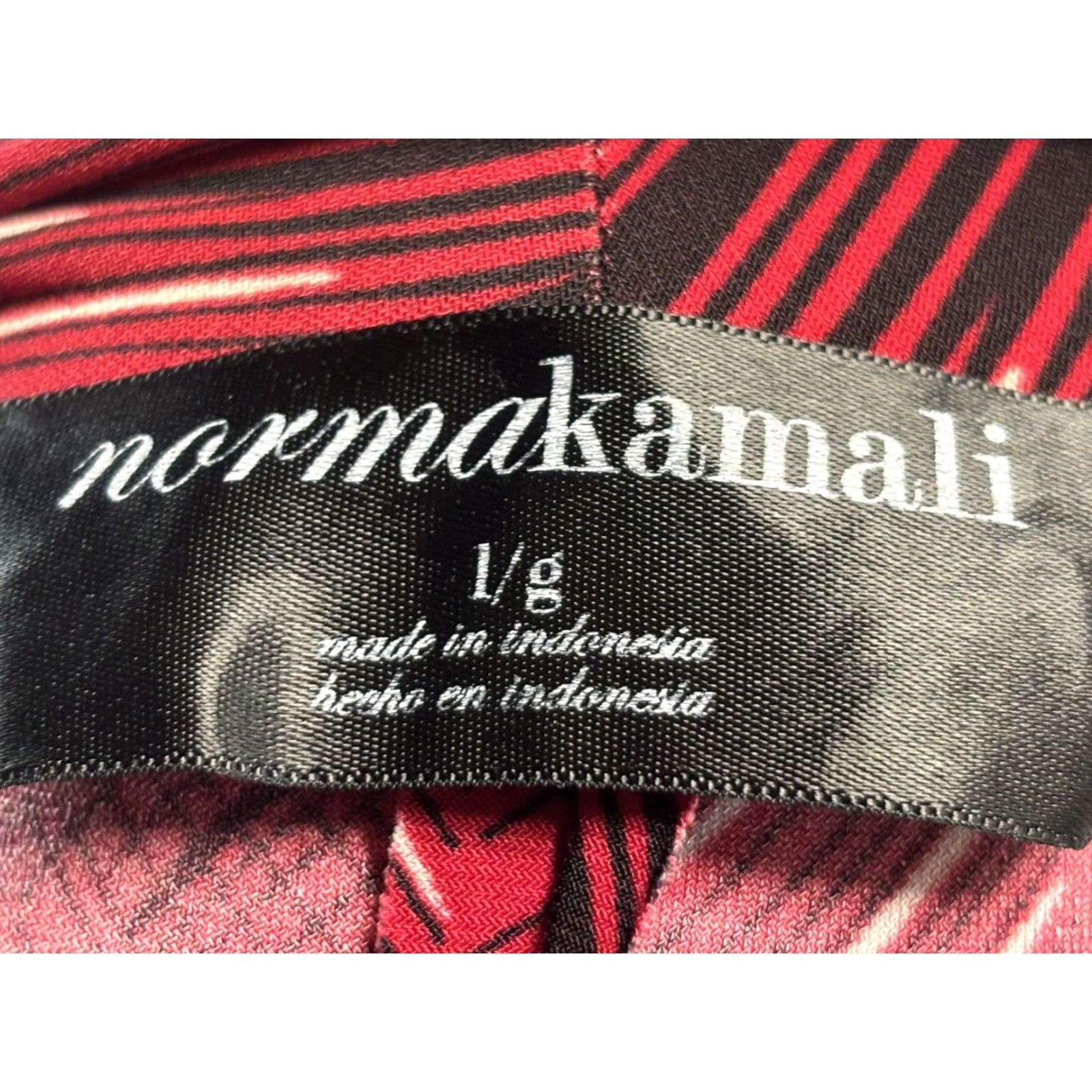 Norma Kamali Norma Kamali Faux Wrap Dress Large Womens Red Long Sleeve Stretch Comfort Size L / US 10 / IT 46 - 7 Thumbnail