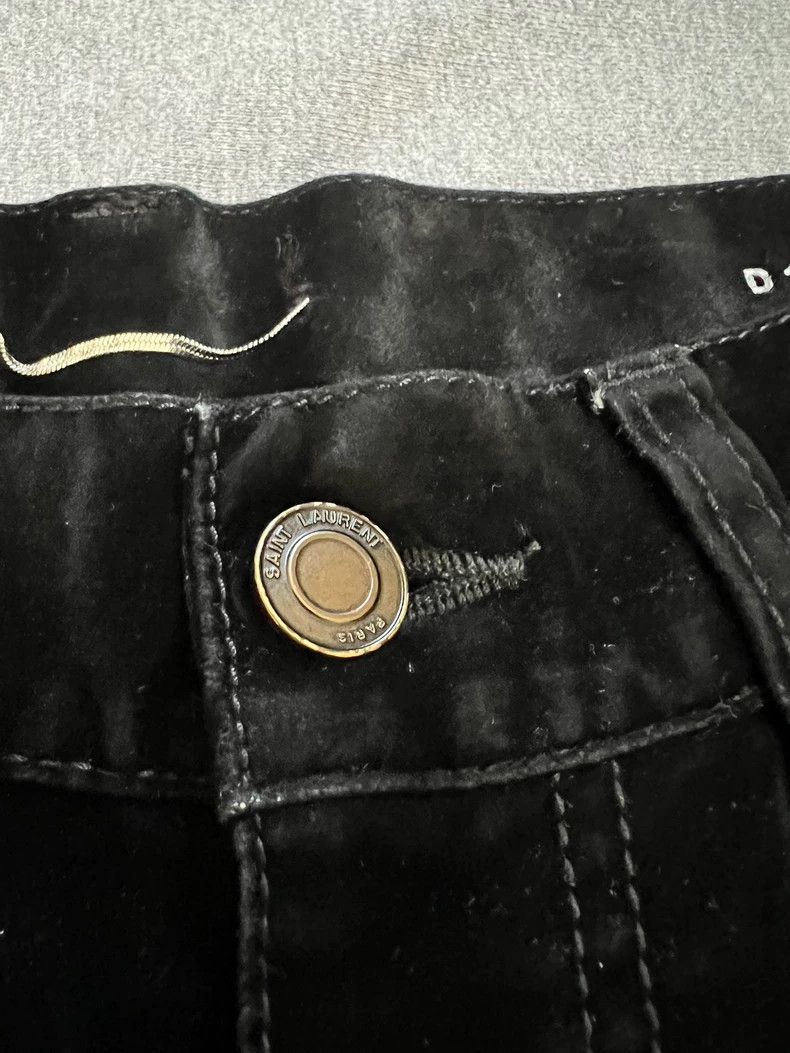 Other Saint Laurent Paris Micro-velvet pants Size 31" - 4 Thumbnail