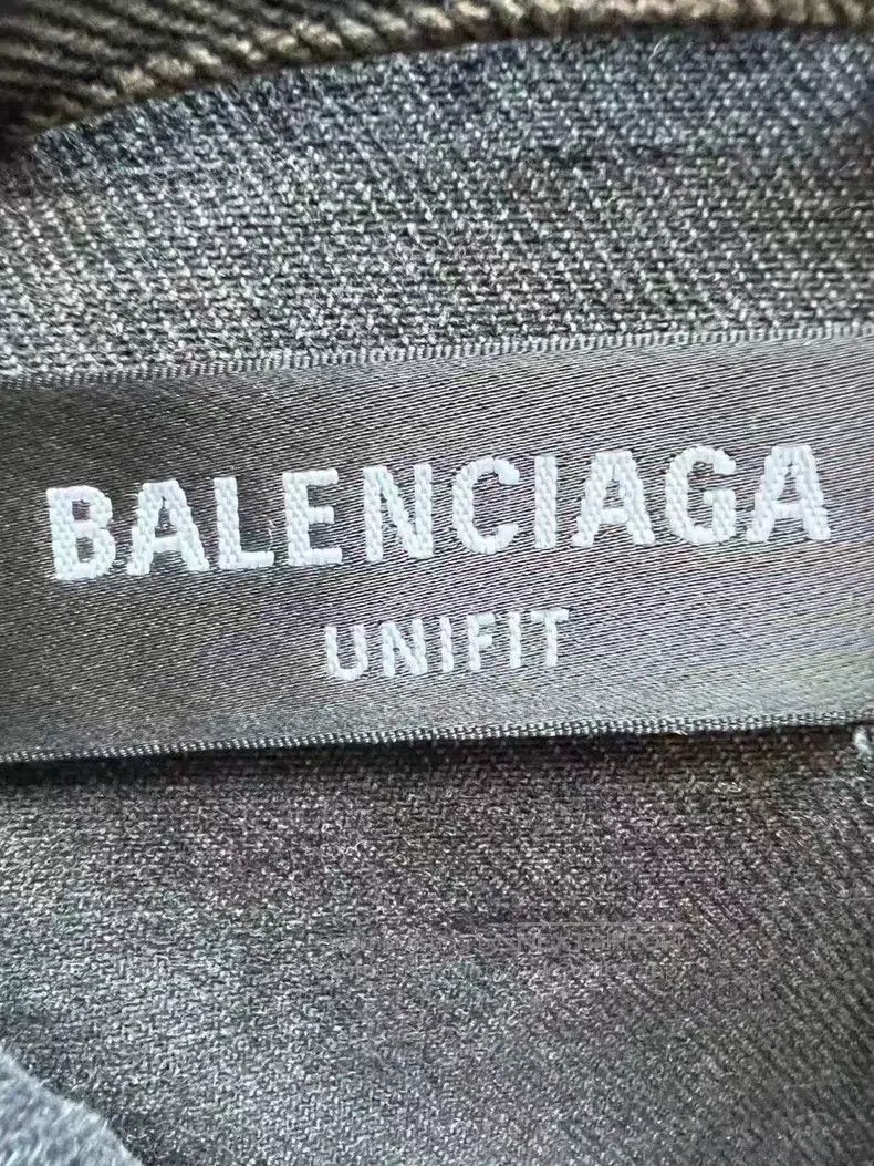 Balenciaga Balenciaga Wash-dye graffiti denim jacket Size US L / EU 52-54 / 3 - 3 Thumbnail