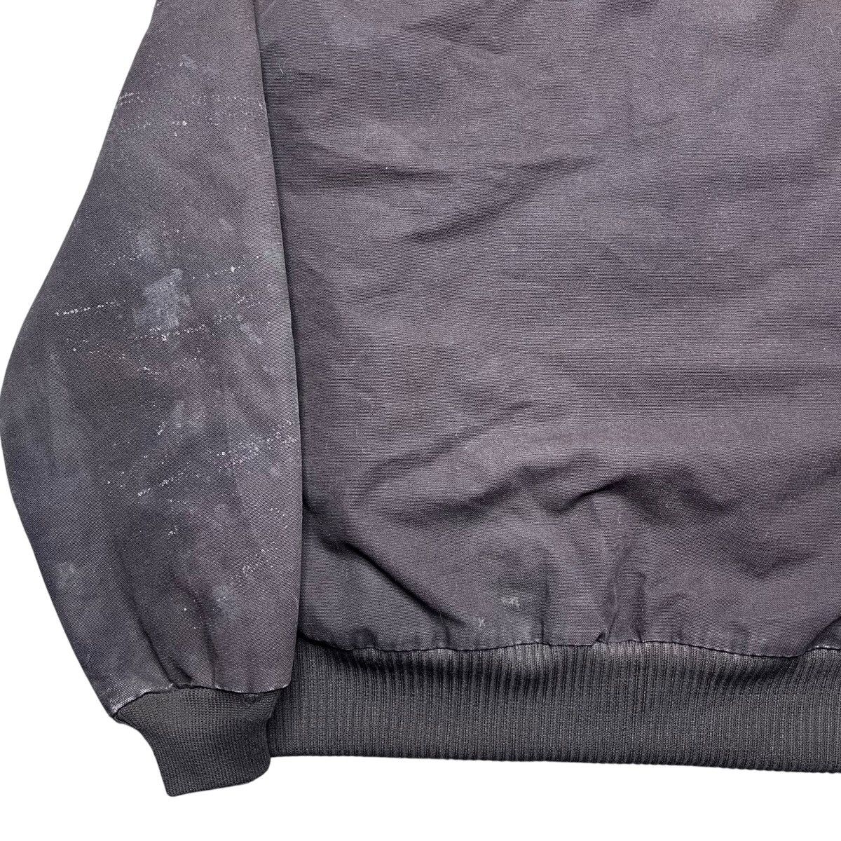 Carhartt Vtg 2000s Carhartt J130 DKB Hooded Dark Brown Canvas Jacket Size US L / EU 52-54 / 3 - 24 Thumbnail