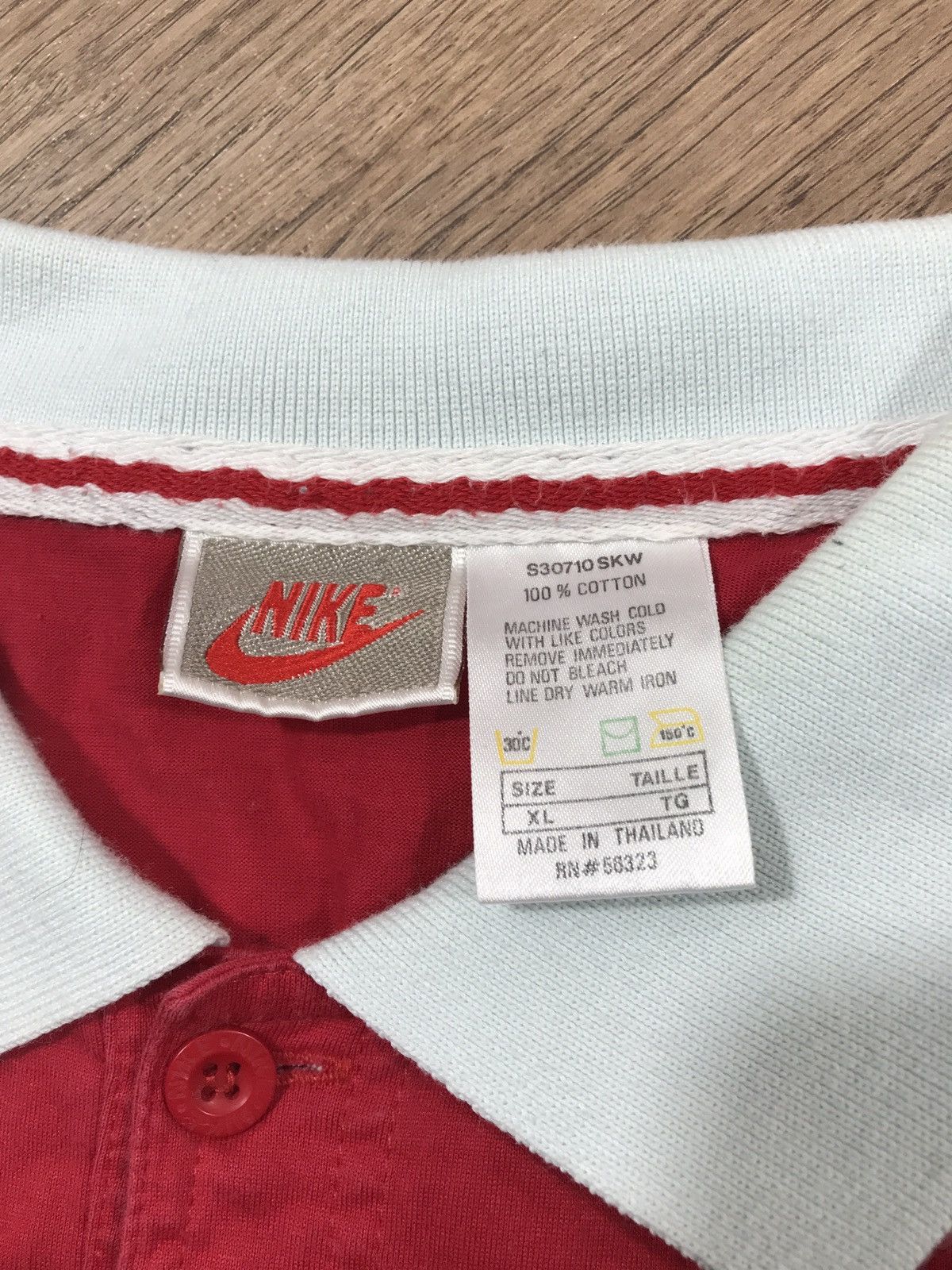 Nike × Vintage Vintage Nike Supreme Court Polo Shirt Size US XL / EU 56 / 4 - 3 Thumbnail