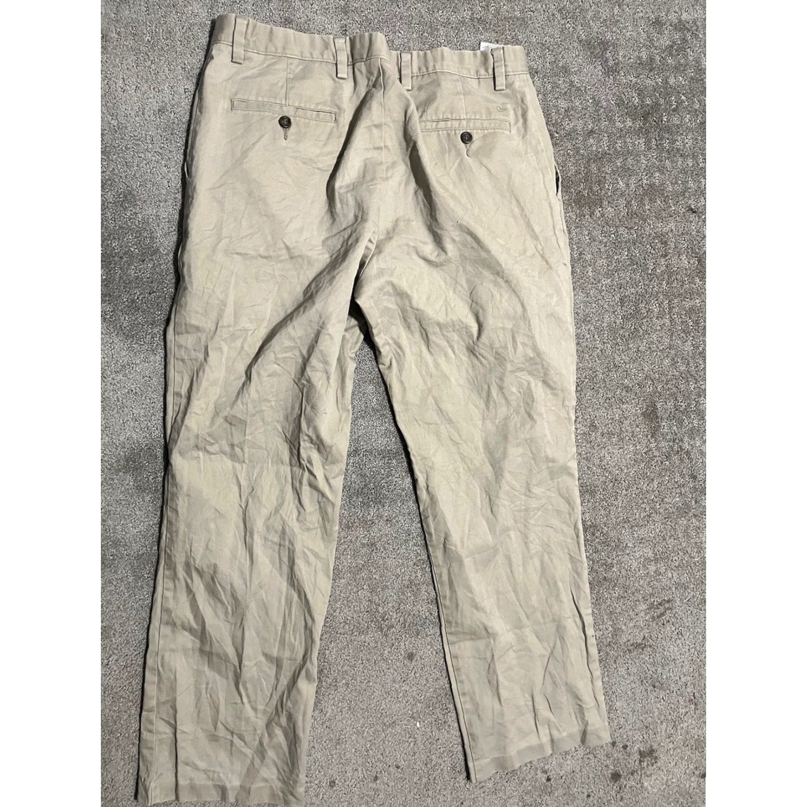 Dockers Dockers D3 Pants Men 36x32 Flat Front Dress Beige Brown Size US 36 / EU 52 - 3 Thumbnail