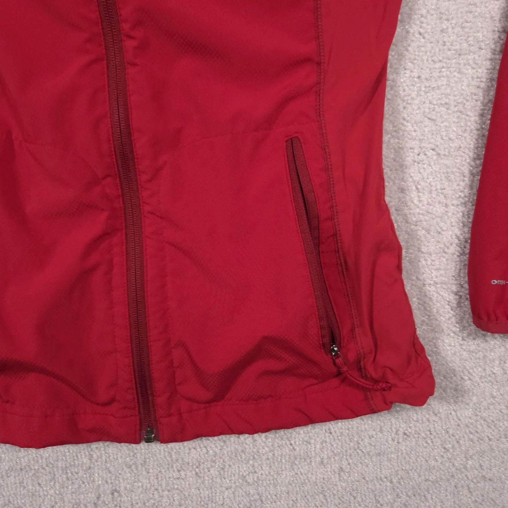 Vintage Columbia Jacket Womens Small Red Omni-Shield Softshell Full Zip Lightweight Jacket Size S / US 4 / IT 40 - 7 Thumbnail