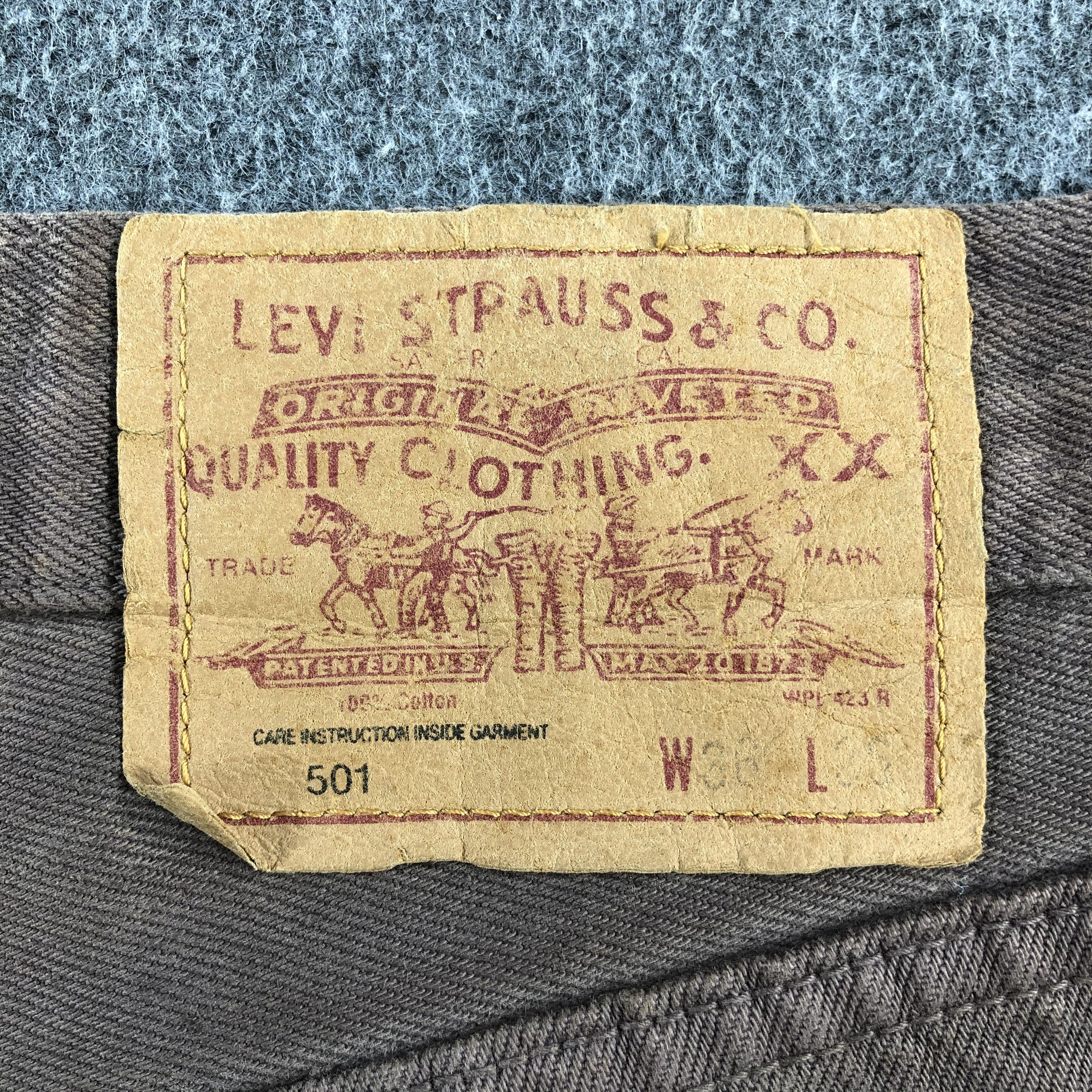 Levi's 90s Vintage Levis 501 Jeans-J1516 Size US 35 - 5 Thumbnail