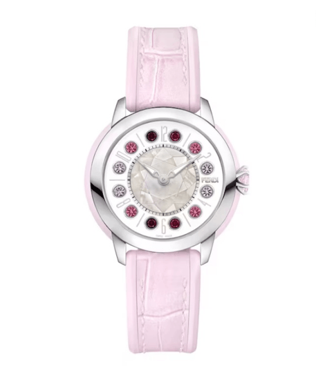 image of Fendi O1Loc1C0124 Watch In Silver, Men's