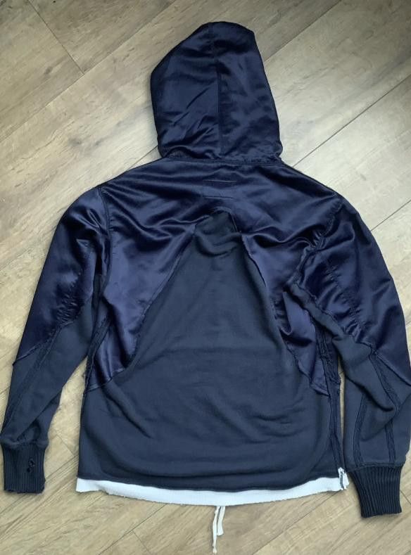 Greg Lauren GREG LAUREN Satin Hi-Tech Navy Hoodie Navy 1 Size US S / EU 44-46 / 1 - 3 Thumbnail