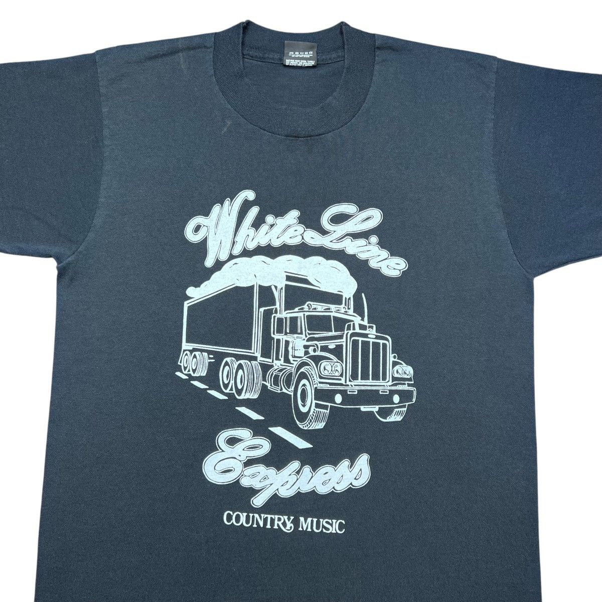 Vintage Vtg 1990 White Line Express One More Time Country Music Tee Size US M / EU 48-50 / 2 - 4 Thumbnail