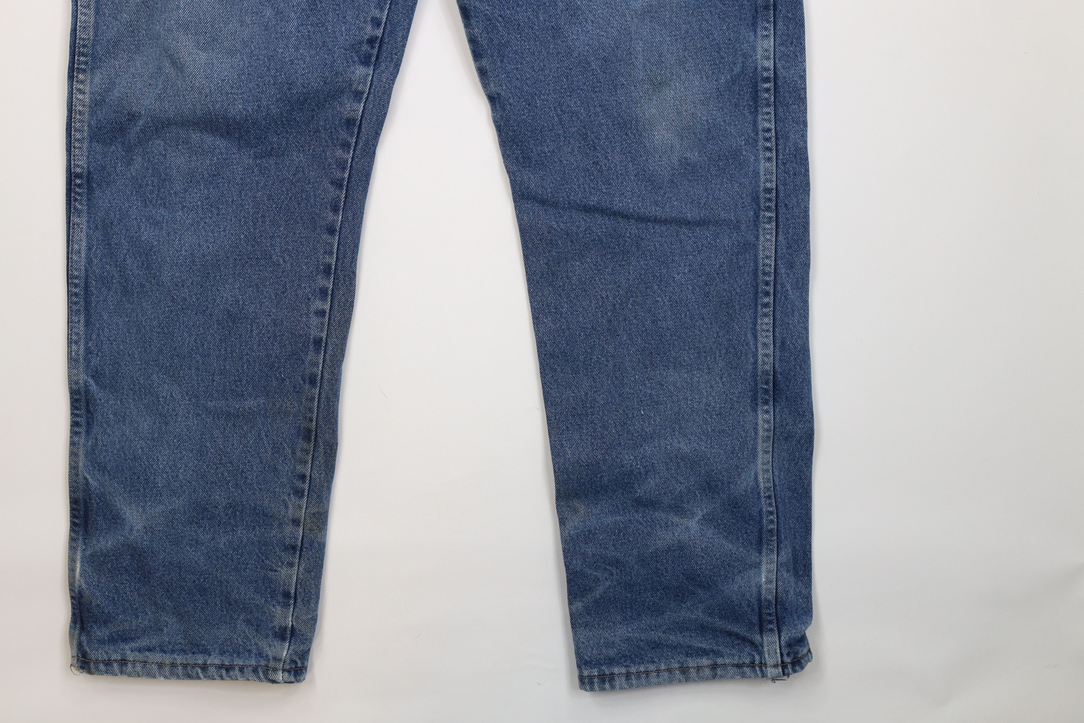 Cabelas Vintage Cabelas Flannel Lined Relaxed Fit Denim Jeans Blue Size US 38 / EU 54 - 6 Thumbnail