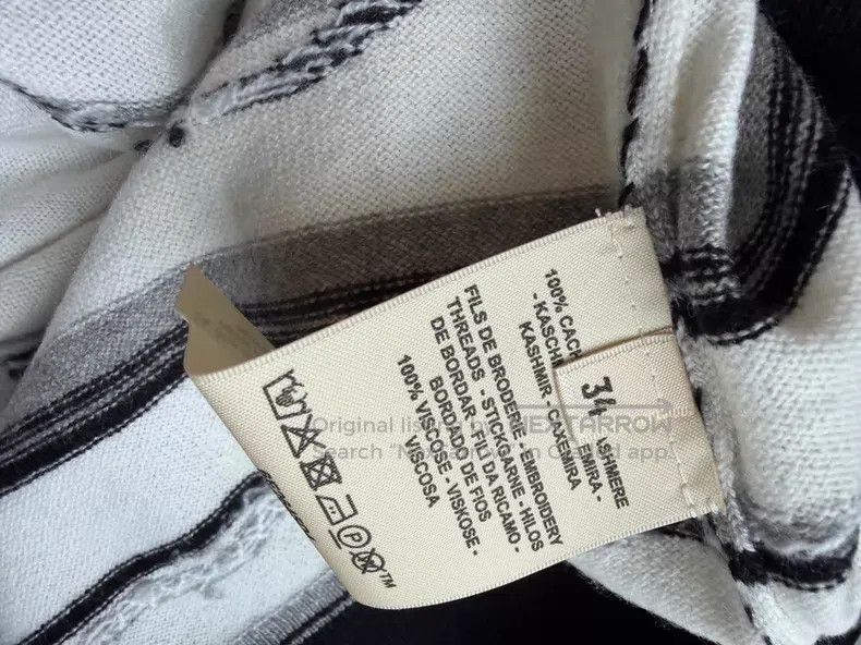 Hermes Hermes Women's Cashmere Cardigan Knit Sweater Size XXS / US 00 / IT 34 - 6 Thumbnail