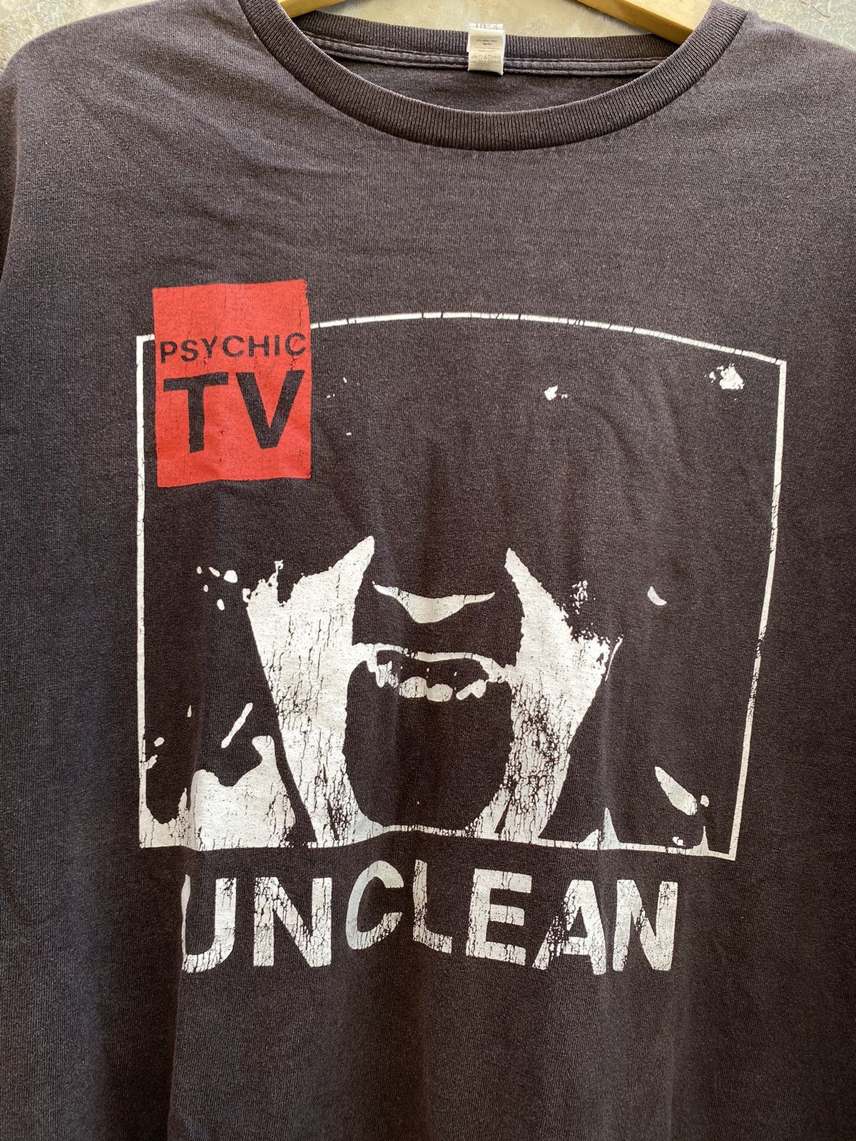 Band Tees Vintage Psychic Tv 'Unclean' Rare Tee Size US XL / EU 56 / 4 - 3 Thumbnail