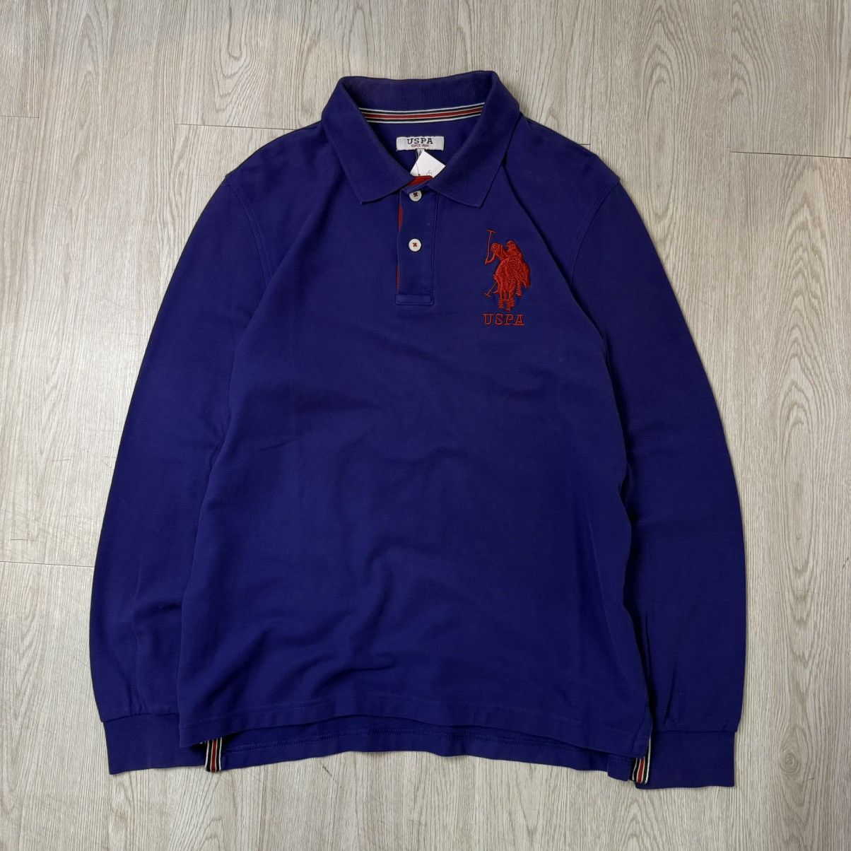U.S. Polo Assn. Us Polo Assn USPA long poloshirt Size US L / EU 52-54 / 3 - 1 Thumbnail