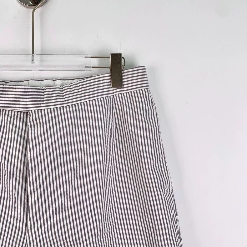 Thom Browne Thom Browne size2 Striped cotton casual shorts Size US 26 / EU 42 - 3 Thumbnail