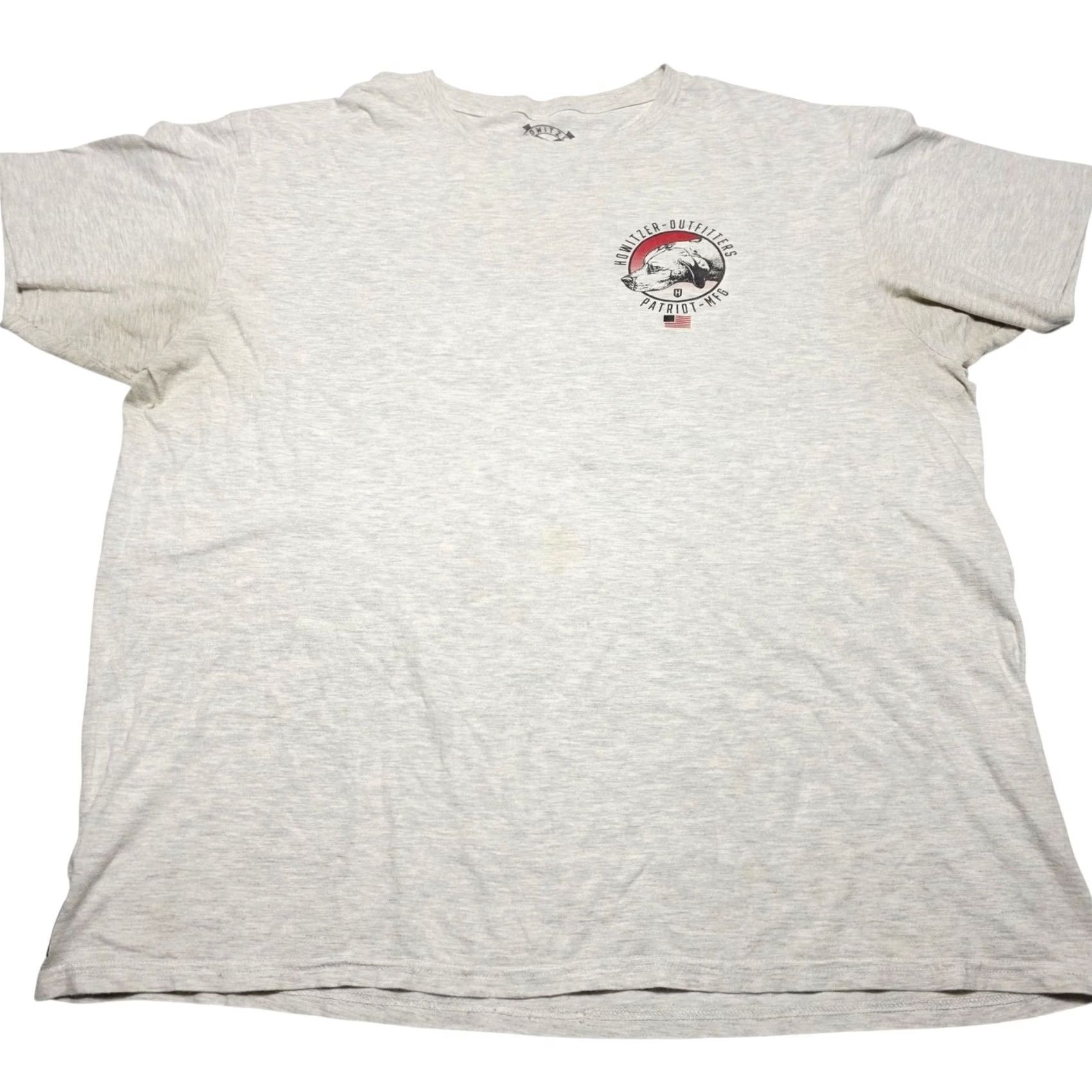 Vintage Howitzer Patriot Outfitters T Shirt Men’s XL Military USA American Hunting Dogs Shirt Mens Short Sleeve Graphic Print USA Flag Army Patriotic Graphic Size US XL / EU 56 / 4 - 2 Thumbnail