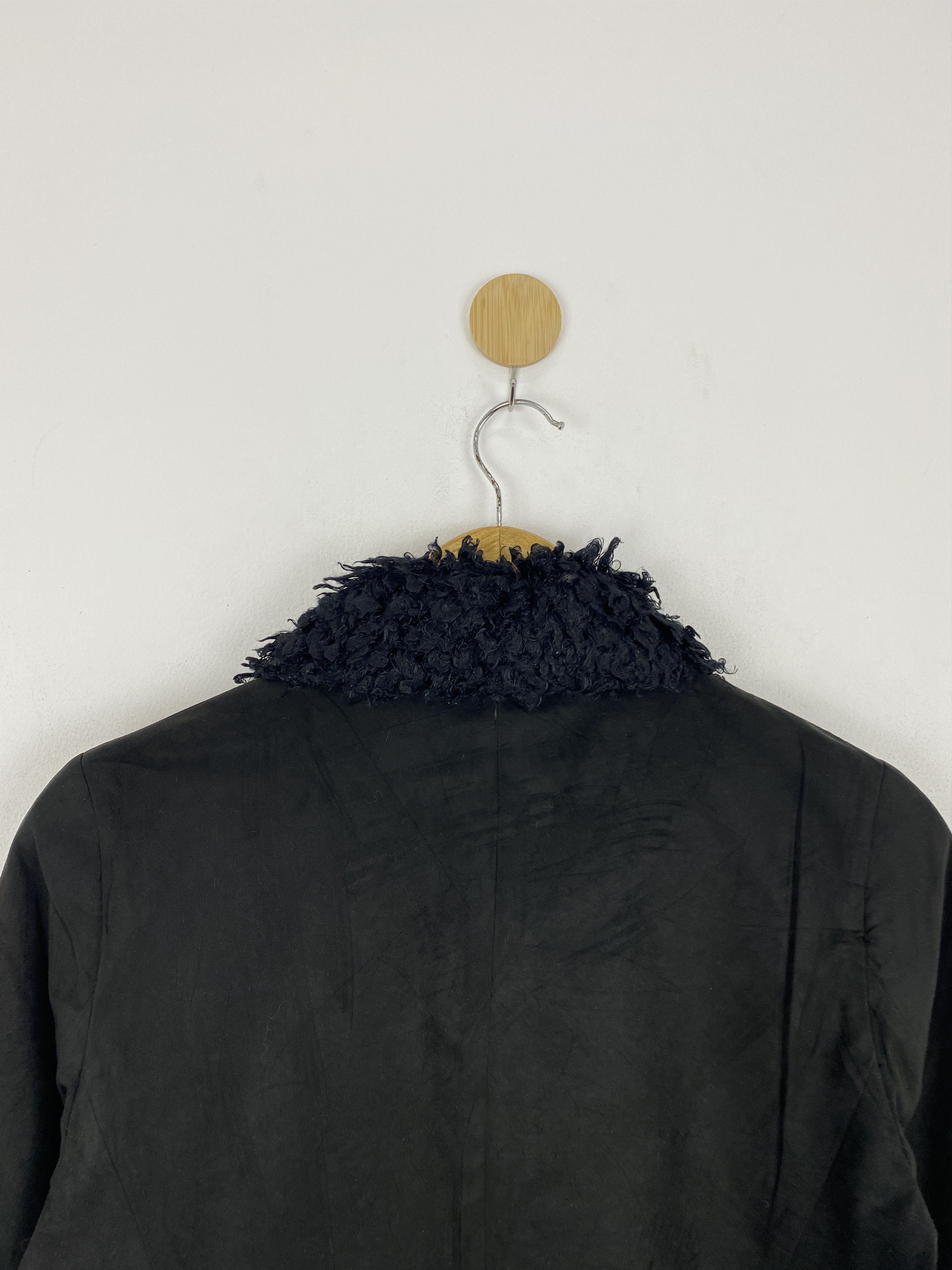 Japanese Brand Ined X Yohji Yamamoto Sherpa Collar Jacket MJ0103Z Size XS / US 0-2 / IT 36-38 - 4 Thumbnail