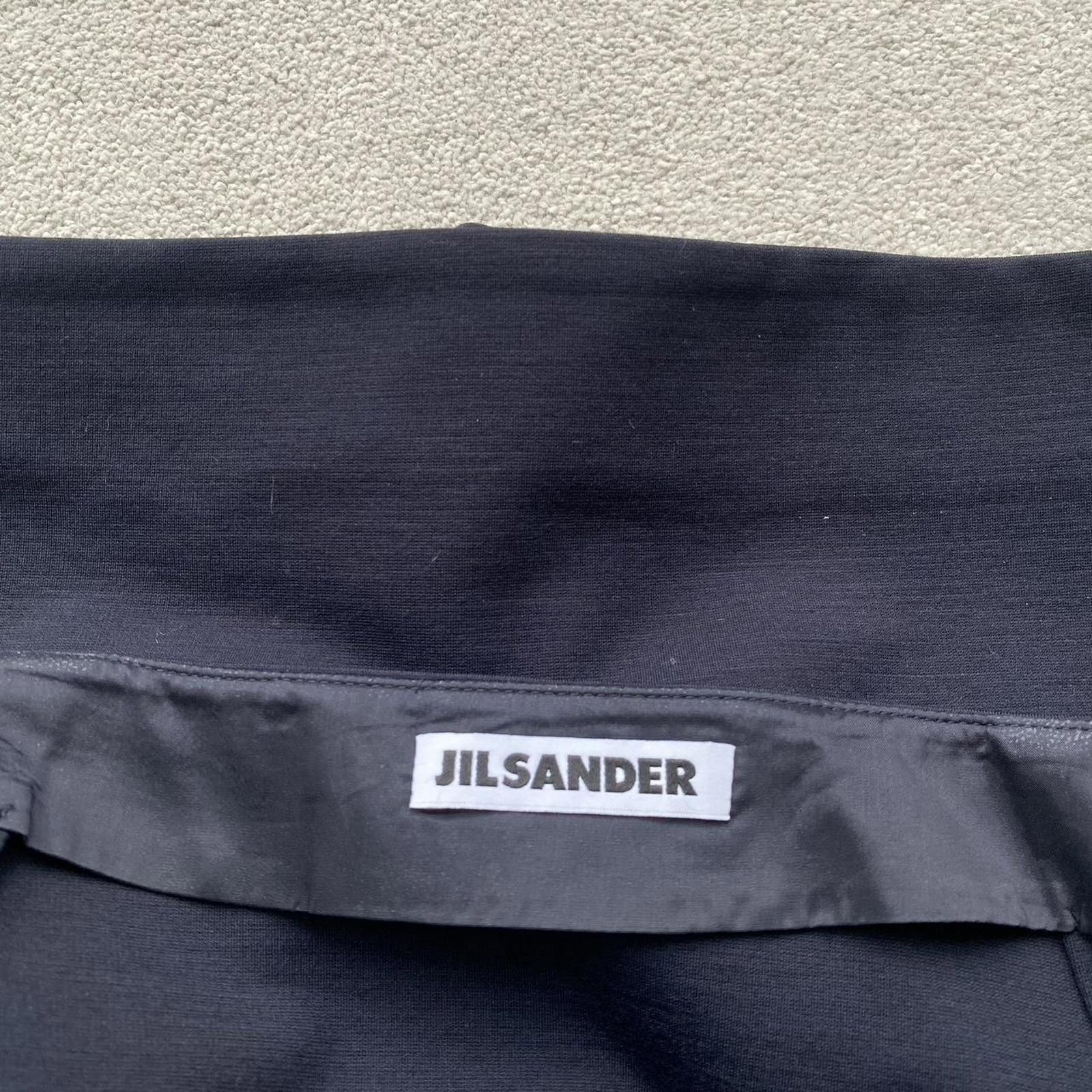 Jil Sander Jil Sander Nylon Wool Blend Midi Skirt Size 26" / US 2 / IT 38 - 6 Thumbnail