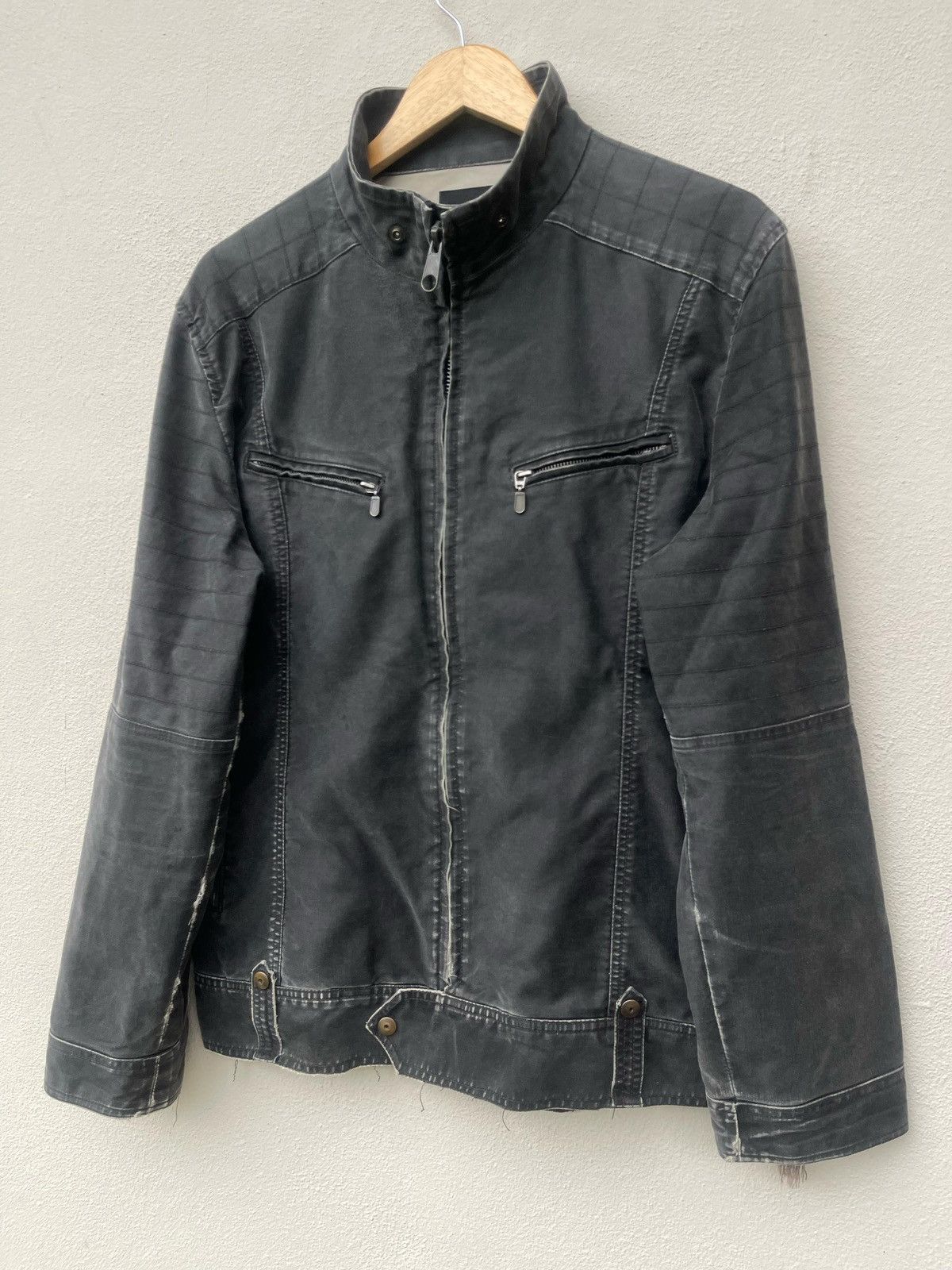 If Six Was Nine × Japanese Brand × Le Grande Bleu (L.G.B.) Bareback Realdresss Bondage Punk Style Jacket Size US XL / EU 56 / 4 - 11 Thumbnail