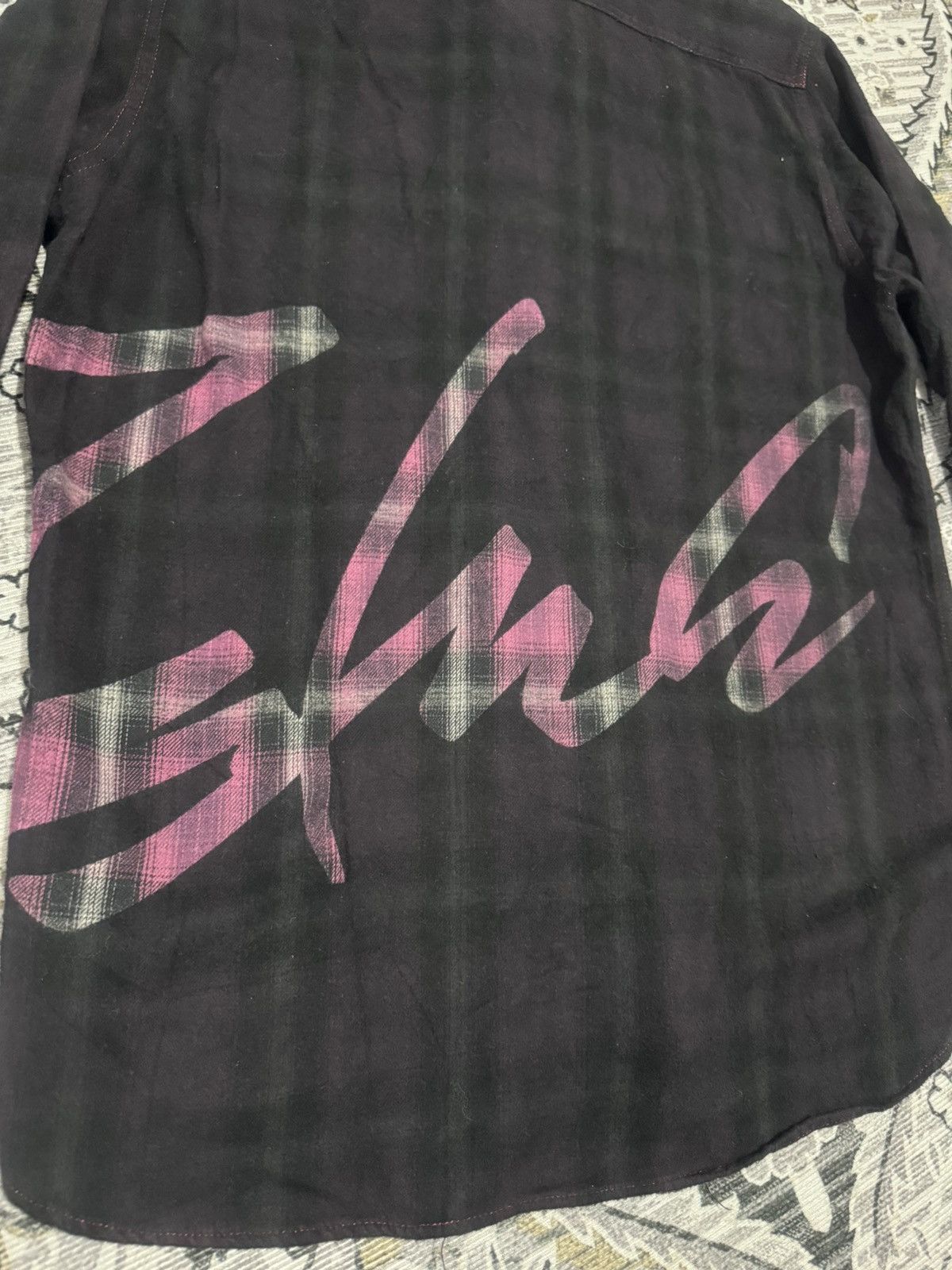 Futura × Japanese Brand Vintage Futura Brooklyn Flannel Shirt Big Logo Made in Japan Size US M / EU 48-50 / 2 - 7 Thumbnail