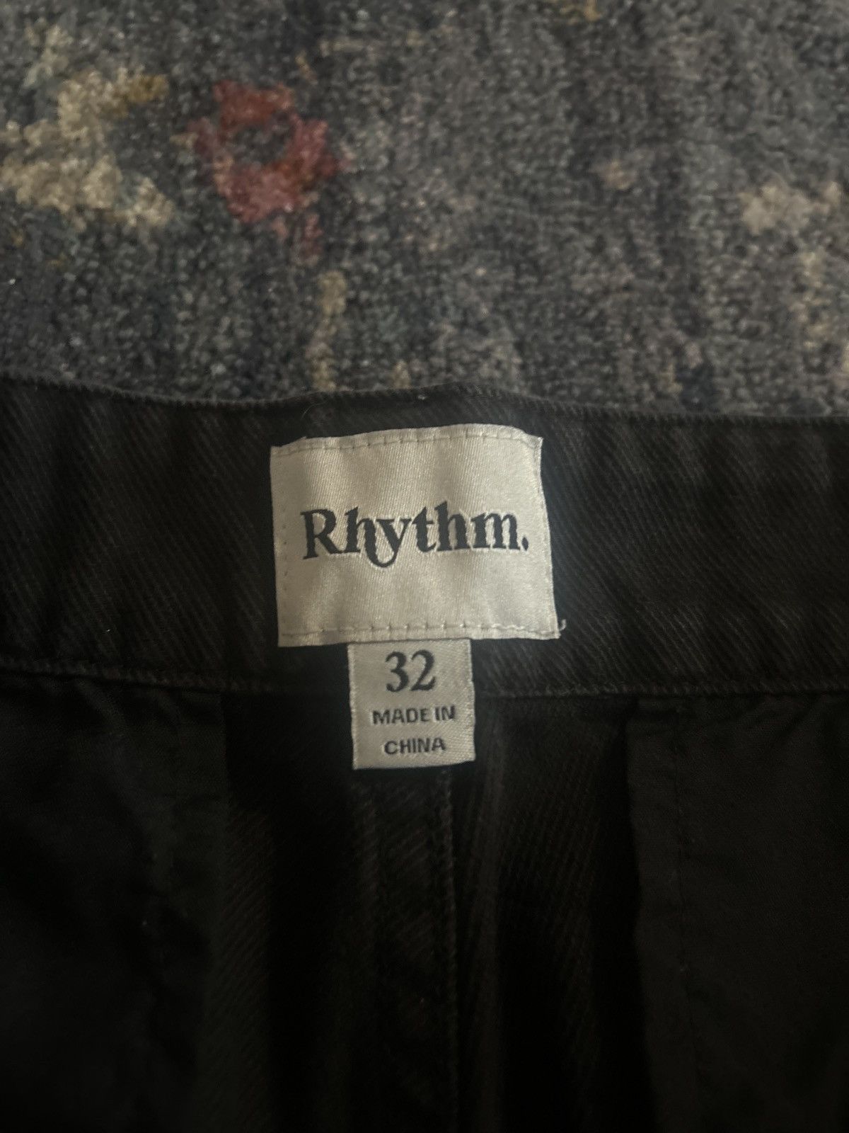 Rhythm Baggy black jeans Size US 32 / EU 48 - 3 Thumbnail