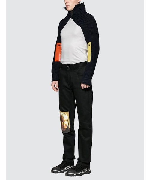 Raf Simons 18FW DRUG KNIT SLEEVES Size US XL / EU 56 / 4 - 5 Thumbnail