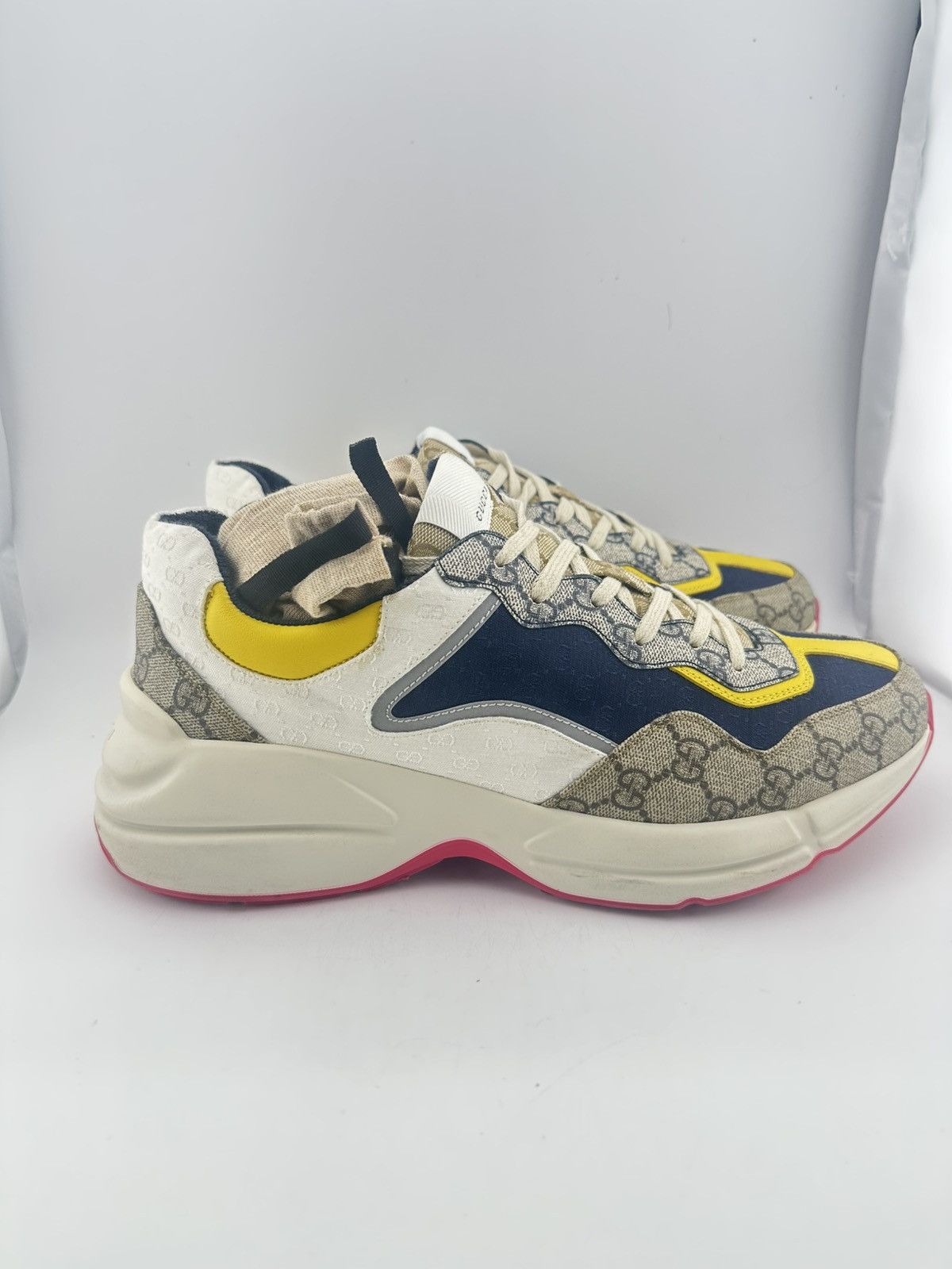 Gucci Gucci Rhython Beige Ebony Size US 10 / EU 43 - 2 Thumbnail
