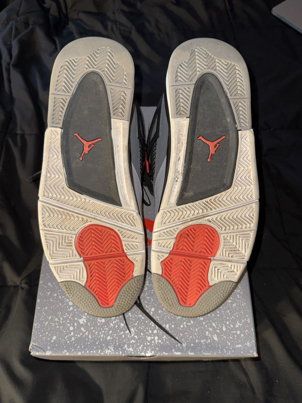 Jordan Brand × Nike Air Jordan 4 Retro Infrared Size US 10.5 / EU 43-44 - 10 Thumbnail