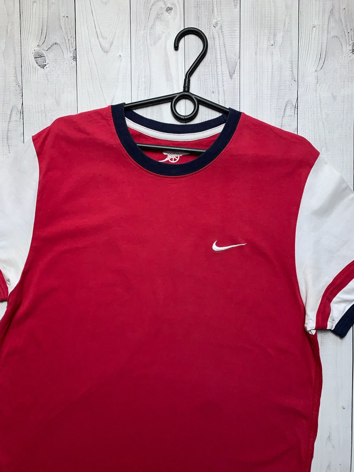 Nike × Vintage Vintage Nike Arsenal soccer jersey size XL red Size US XL / EU 56 / 4 - 2 Thumbnail
