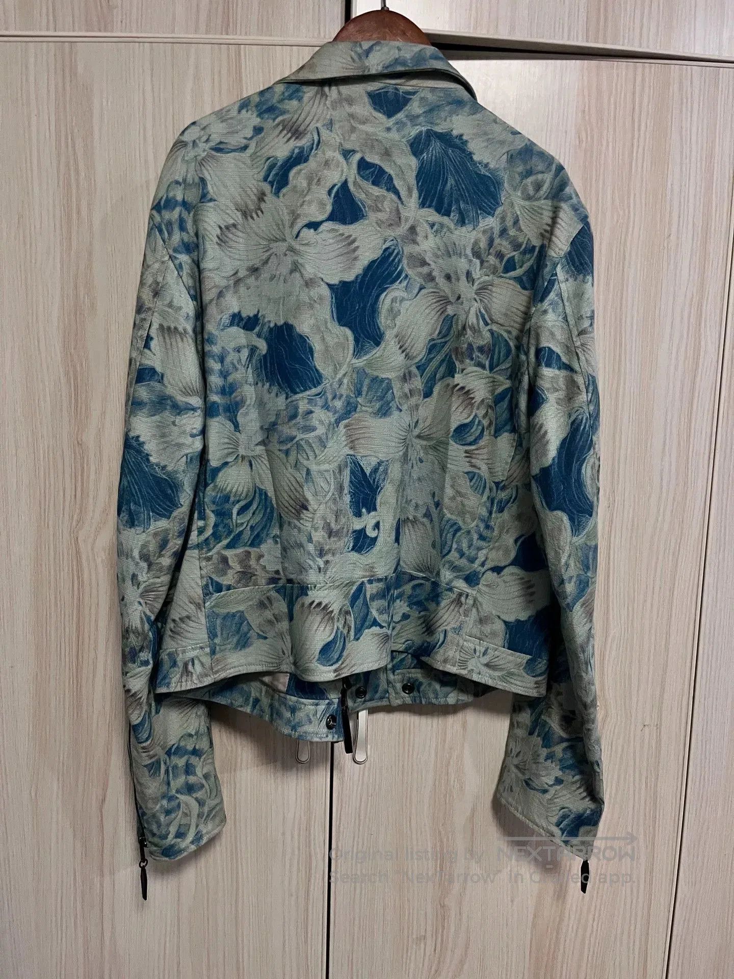 Yohji Yamamoto Yohji Yamamoto Floral Motorcycle Jacket. Size US M / EU 48-50 / 2 - 2 Thumbnail