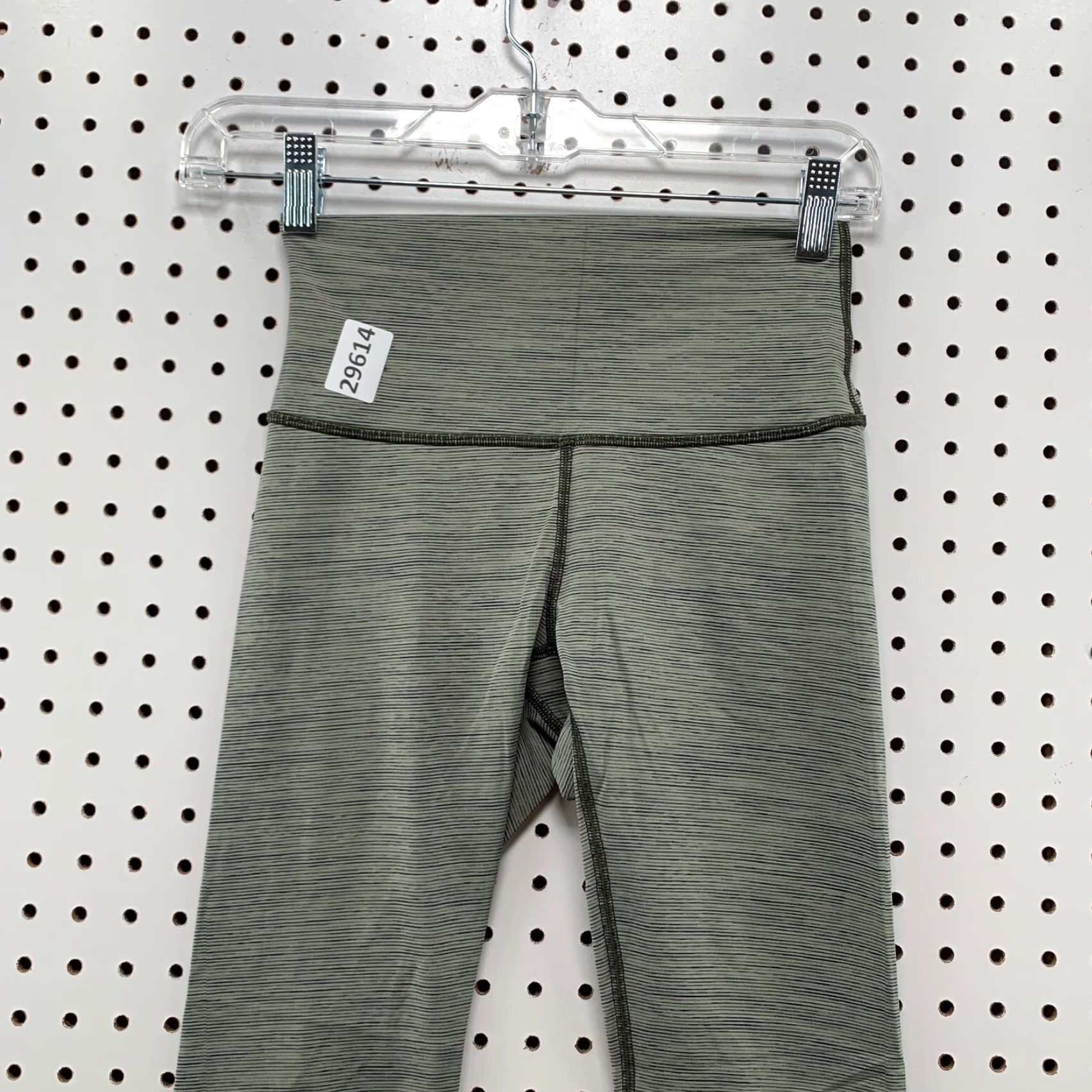 Lululemon VINTAGE Lululemon Align 7/8 Yoga Leggings Womens Size 4 Olive Green Activewear Size 27" / US 4 / IT 40 - 7 Thumbnail