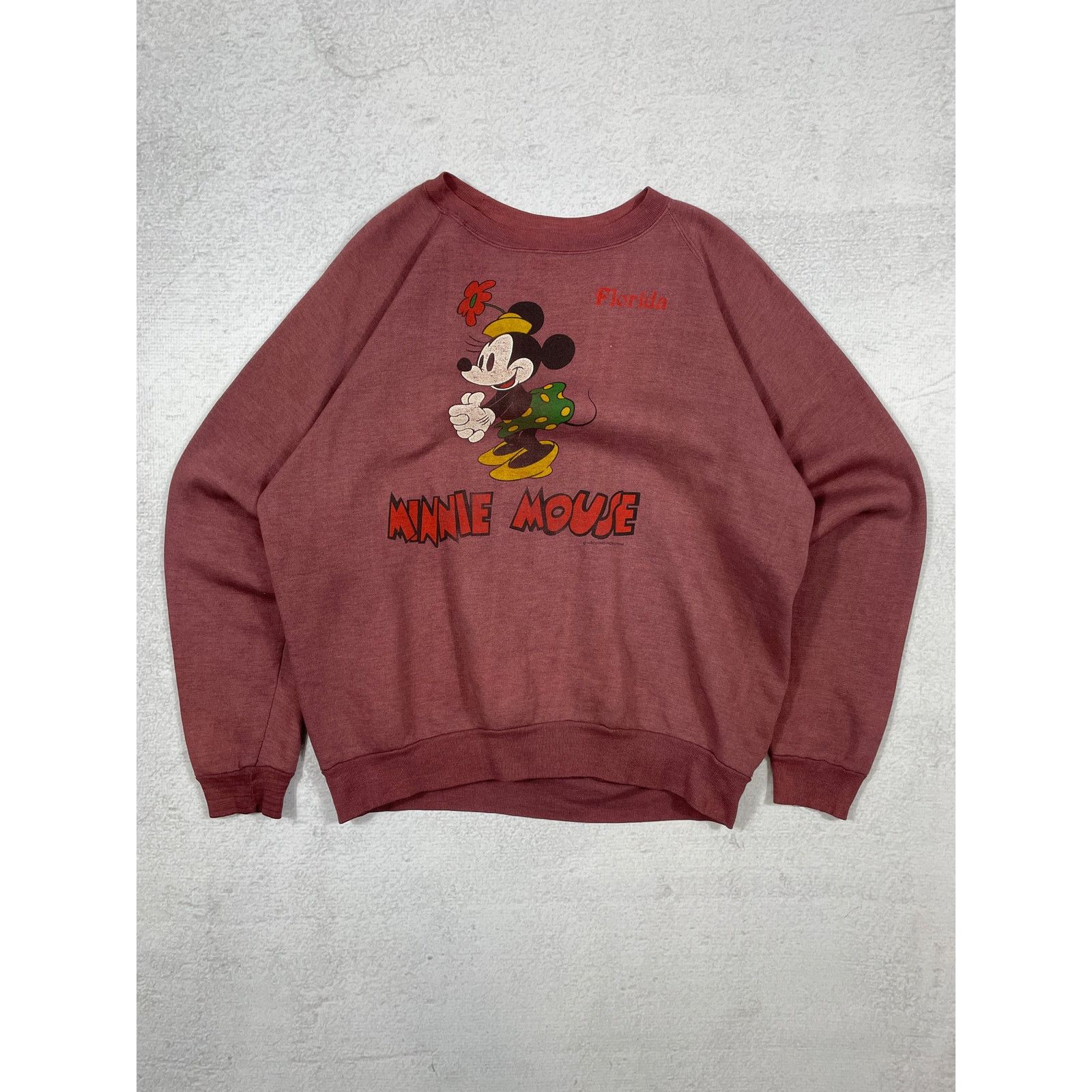 Disney Vintage Disney Minnie Mouse Crewneck Sweatshirt - Women's XL Size XL / US 12-14 / IT 48-50 - 1 Thumbnail