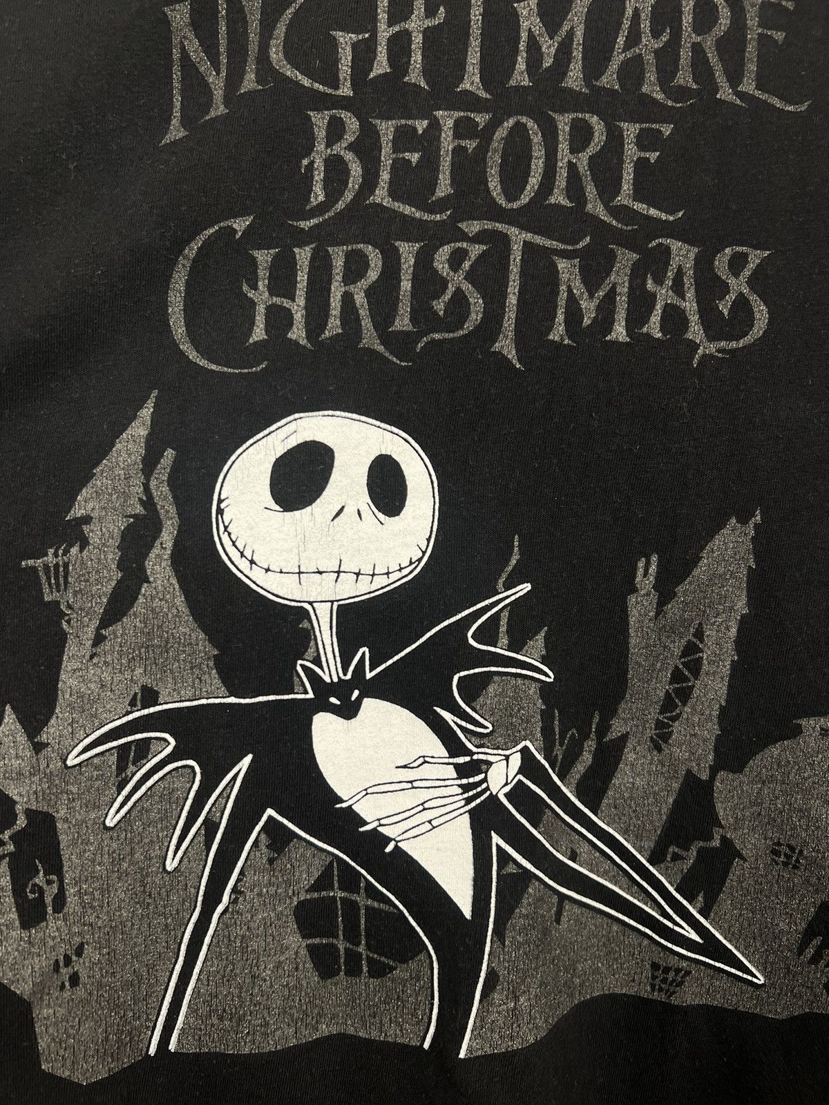 Disney × Vintage Vintage The Nightmare Before Christmas 90s Big Logo T-shirts Size US L / EU 52-54 / 3 - 3 Thumbnail