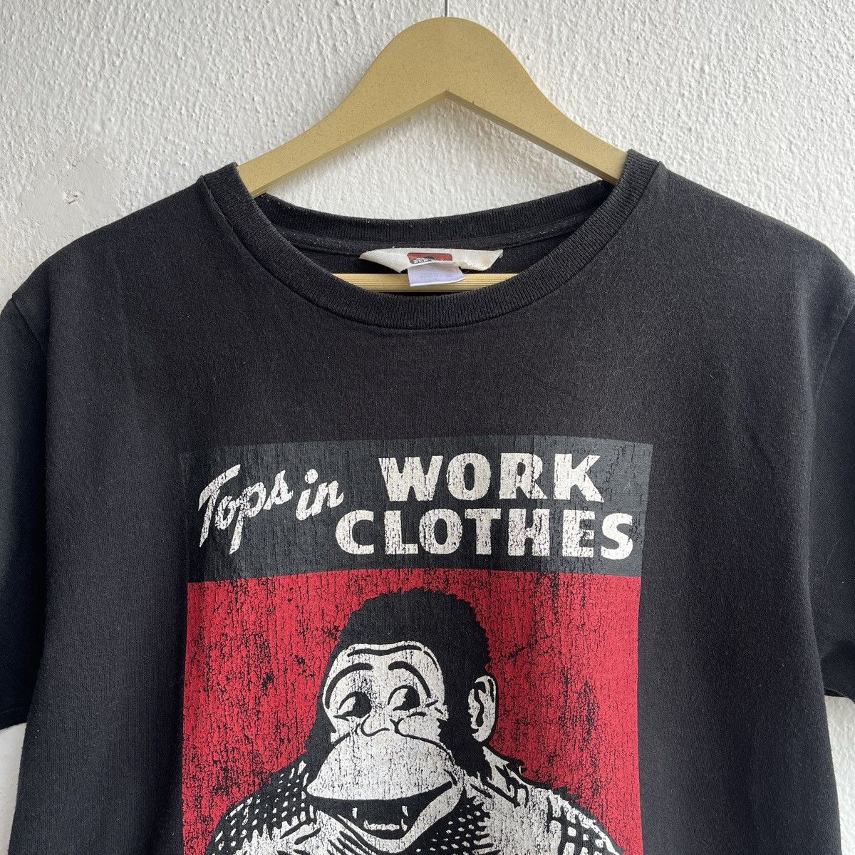 Ben Davis Ben Davies Faded Vintage Y2K Big Logo Printed TShirt Size US L / EU 52-54 / 3 - 17 Thumbnail