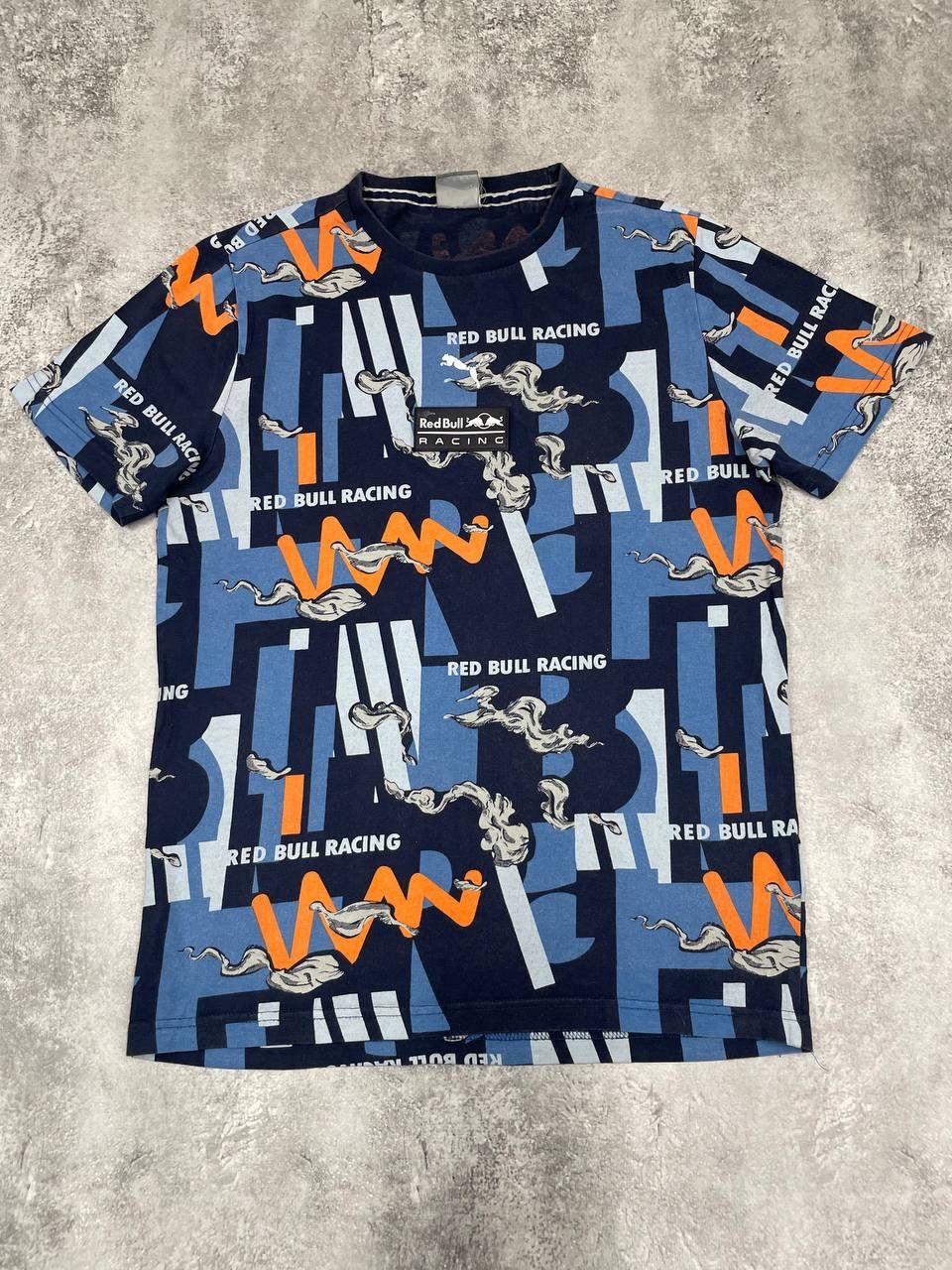 Puma Puma Red Bull Racing Men Graphic T-Shirt Blue Size M Size US M / EU 48-50 / 2 - 2 Thumbnail
