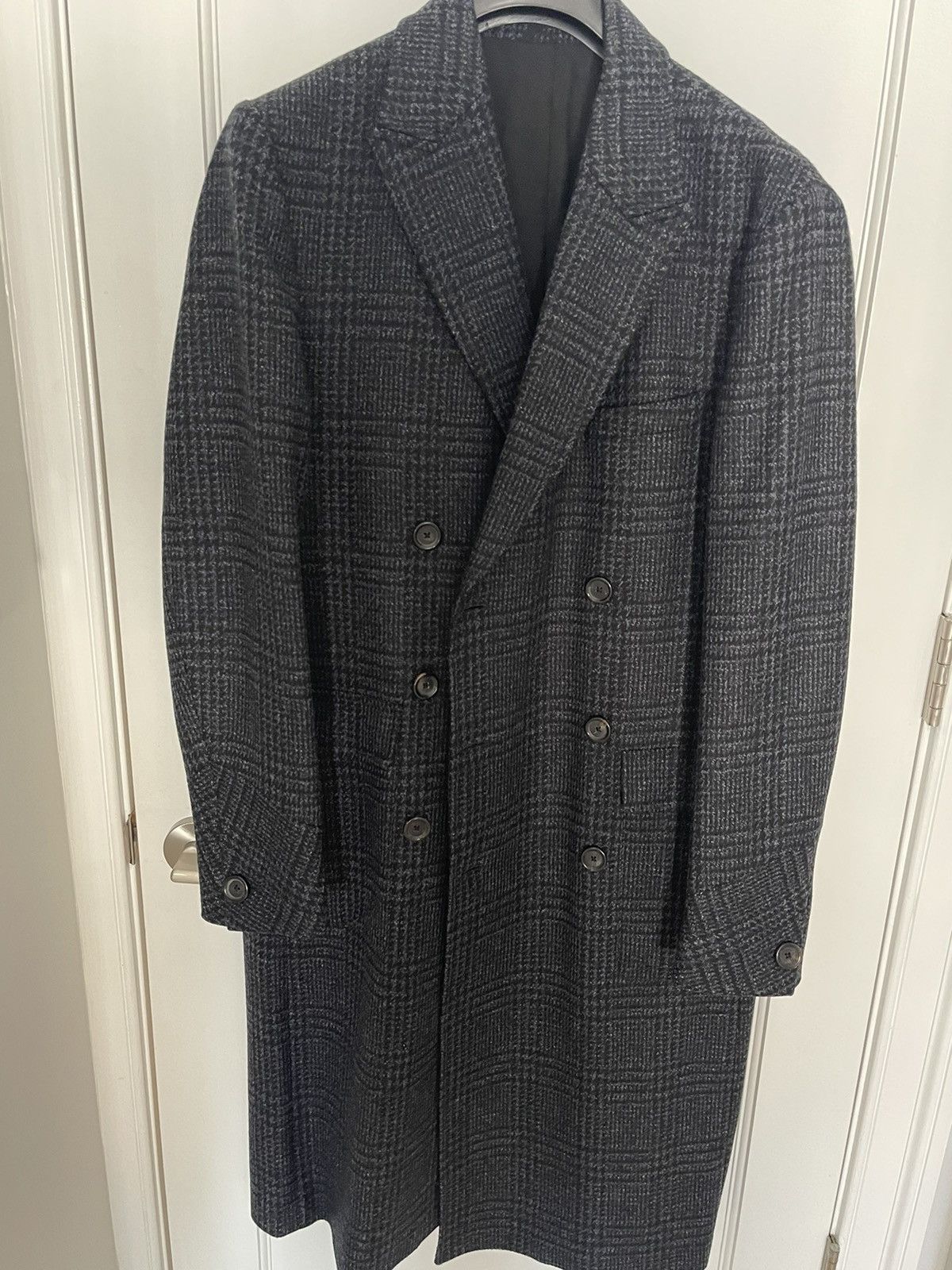 Oliver Spencer Oliver Spencer Double Breasted Top Over Coat 100% Lambswool Size US L / EU 52-54 / 3 - 7 Thumbnail