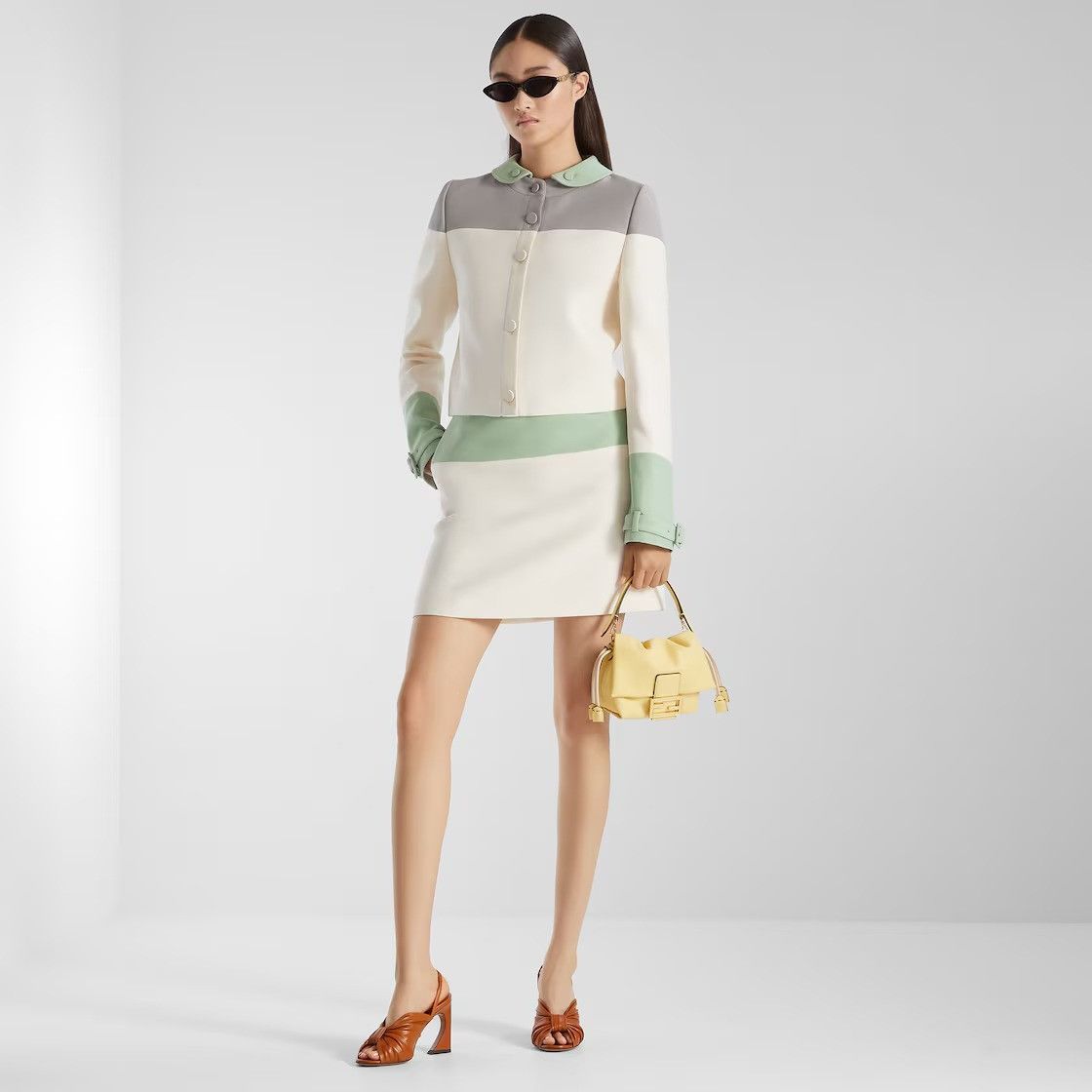 Fendi os11x0526 Fantastic Fendi Future Jacket in Multicolor Size S / US 4 / IT 40 - 3 Thumbnail
