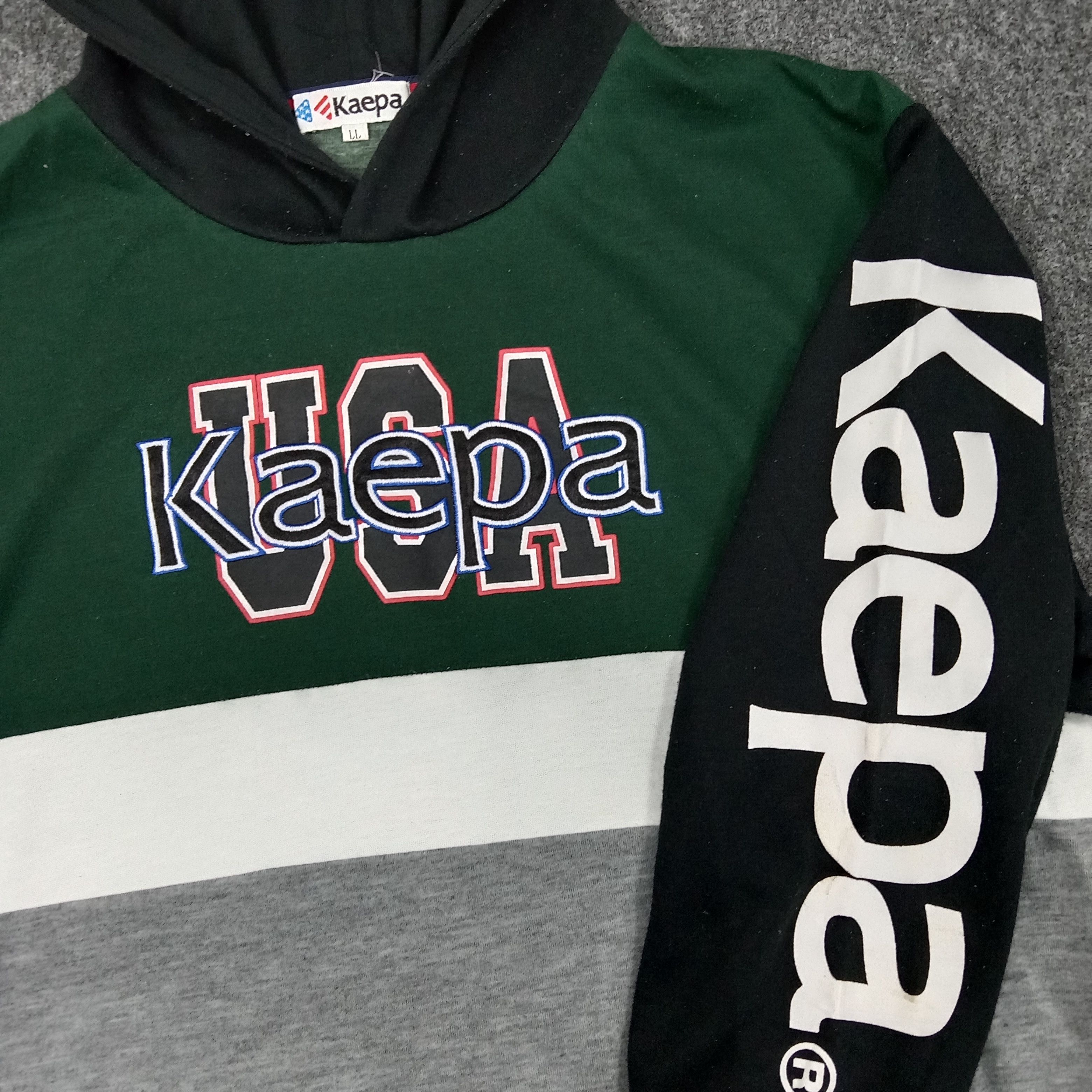 Vintage KAEPA USA American Sport Style Hoodies Size US XL / EU 56 / 4 - 2 Thumbnail