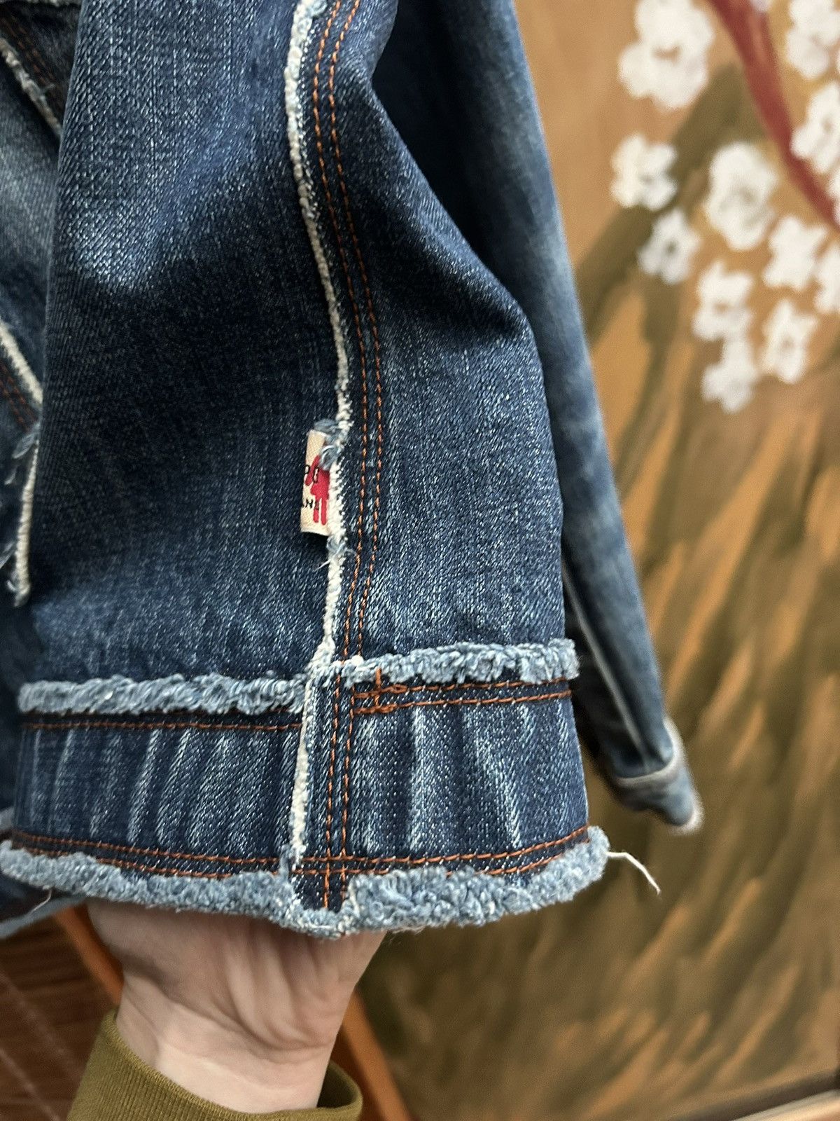 Jean Paul Gaultier JPG Jeans Jean Paul Gaultier Washed Reversed Denim Jacket Size S / US 4 / IT 40 - 13 Thumbnail