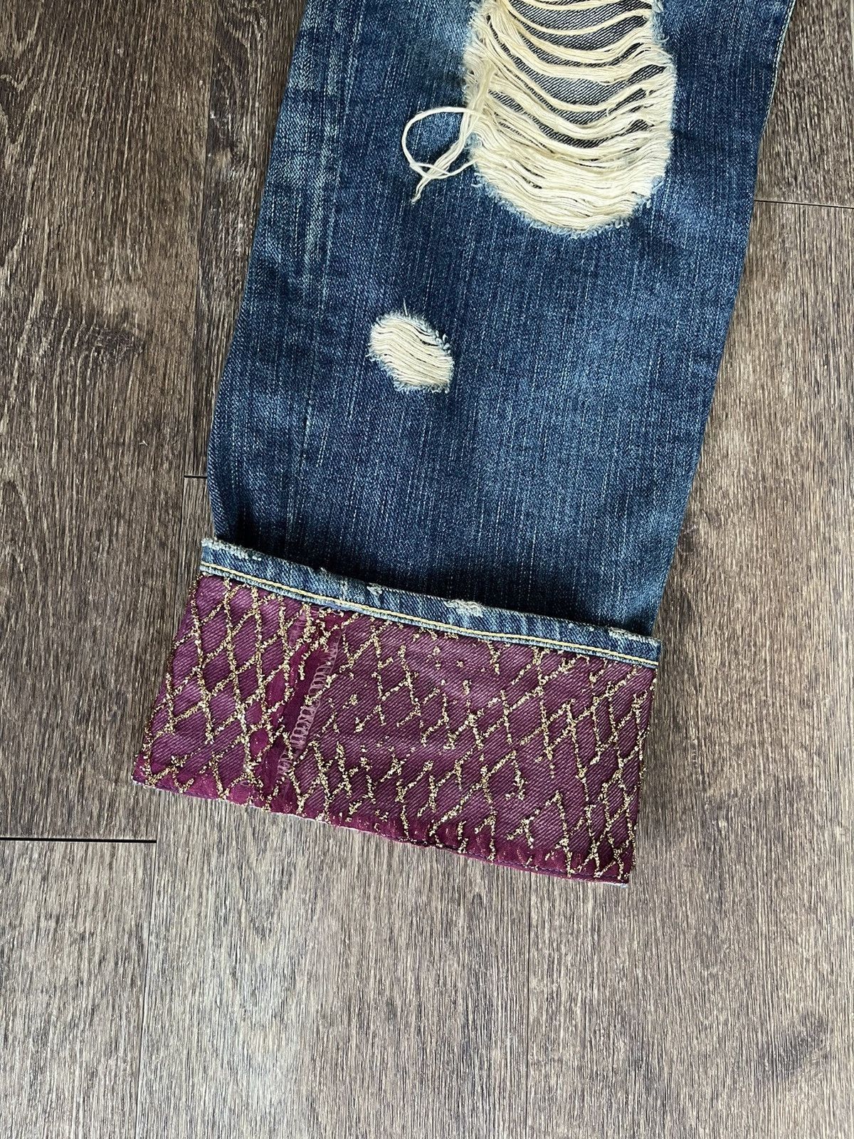 Number (N)ine Number Nine AW03 Touch Me I'm Sick Runway Denim Size US 30 / EU 46 - 11 Thumbnail